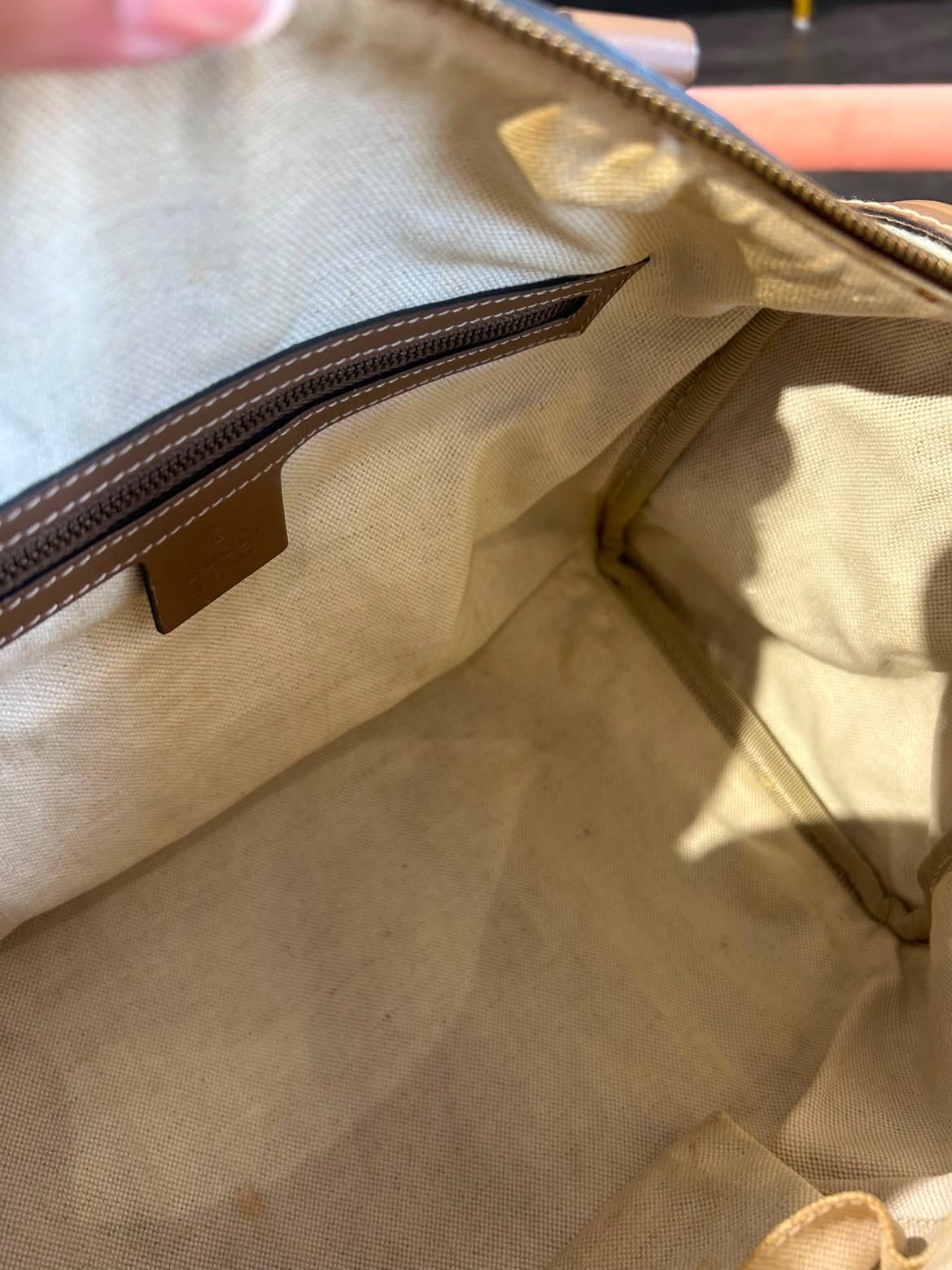 Gucci GG Denim Boston Bag – Light Blue