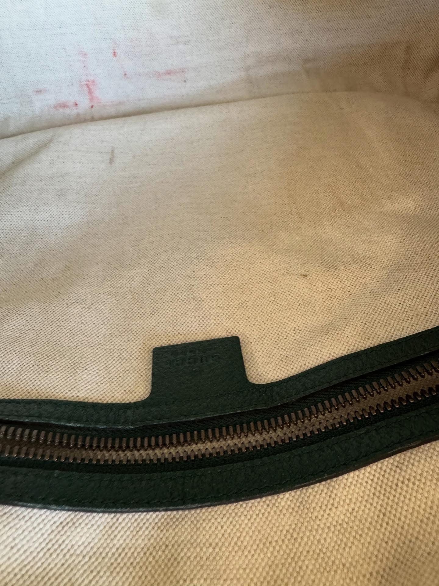 Gucci Neo Green Skull Duffle Bag