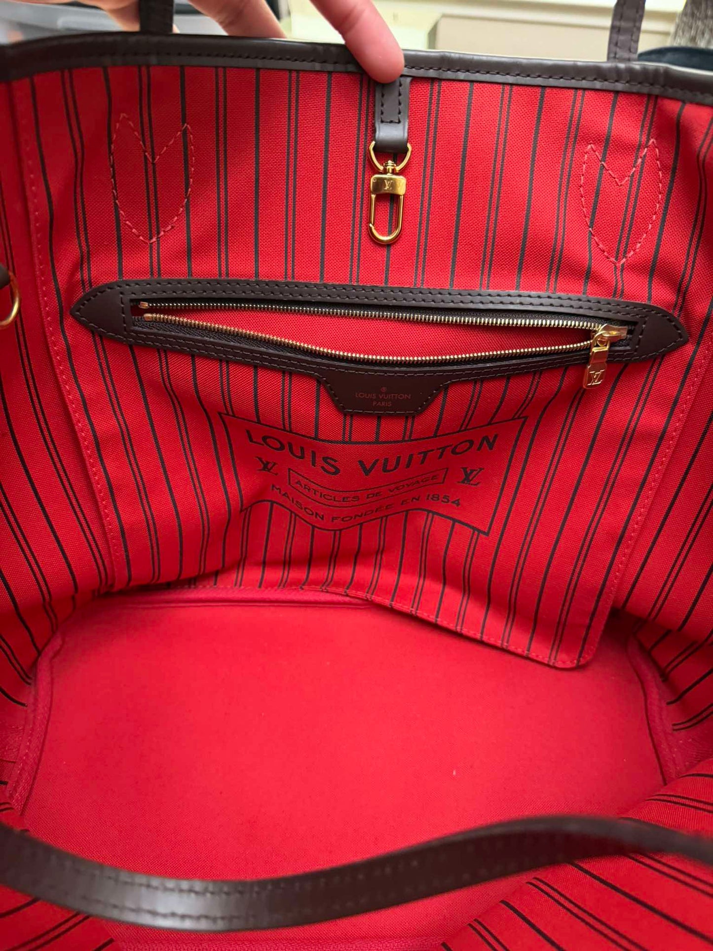 Louis Vuitton Neverfull MM Damier Ebene