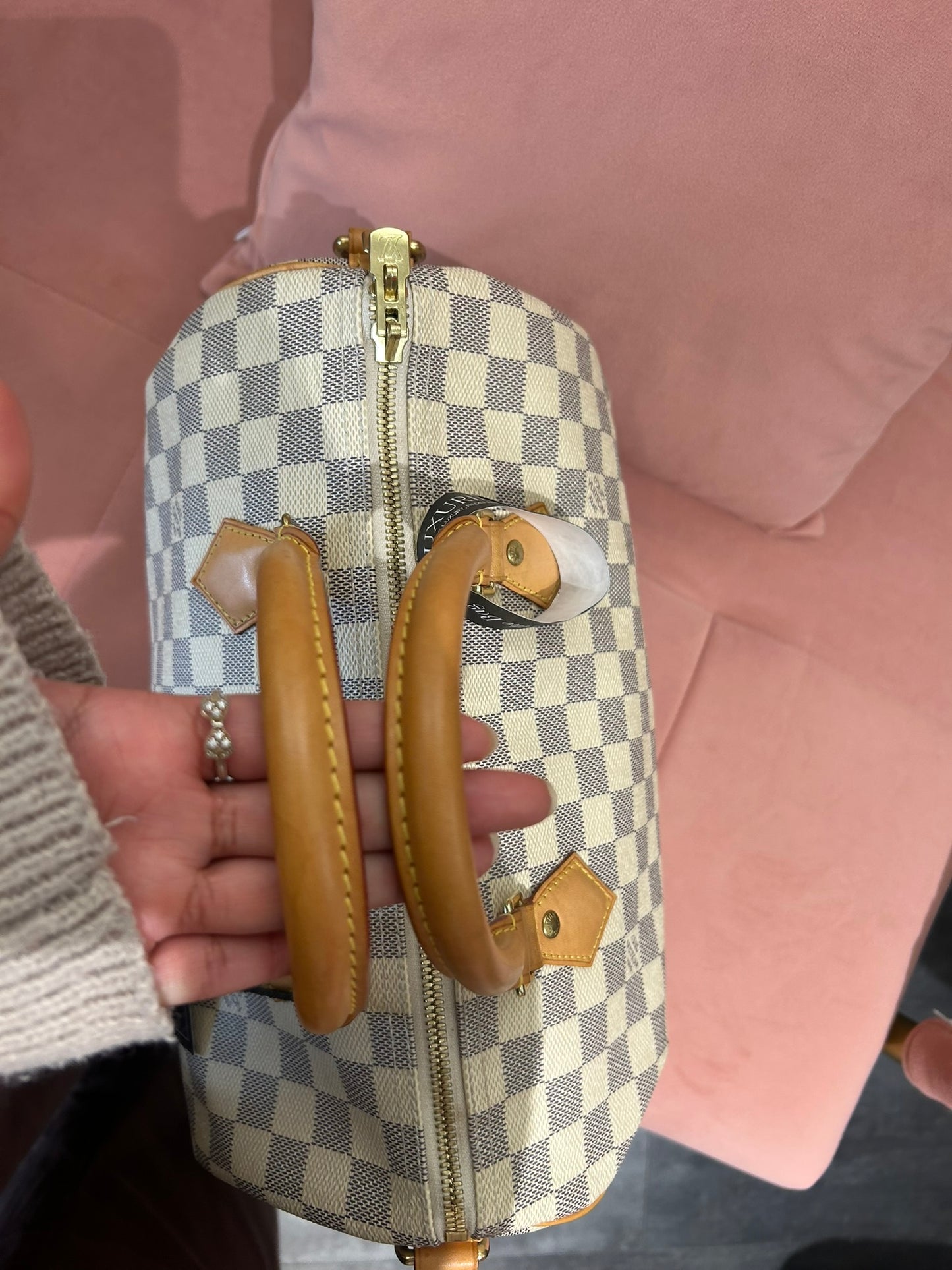 Louis Vuitton Speedy Bandoulière 35 – Damier Azur