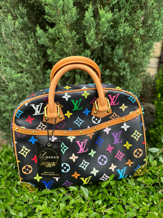 Louis Vuitton Trouville in Monogram Multicolore Noir