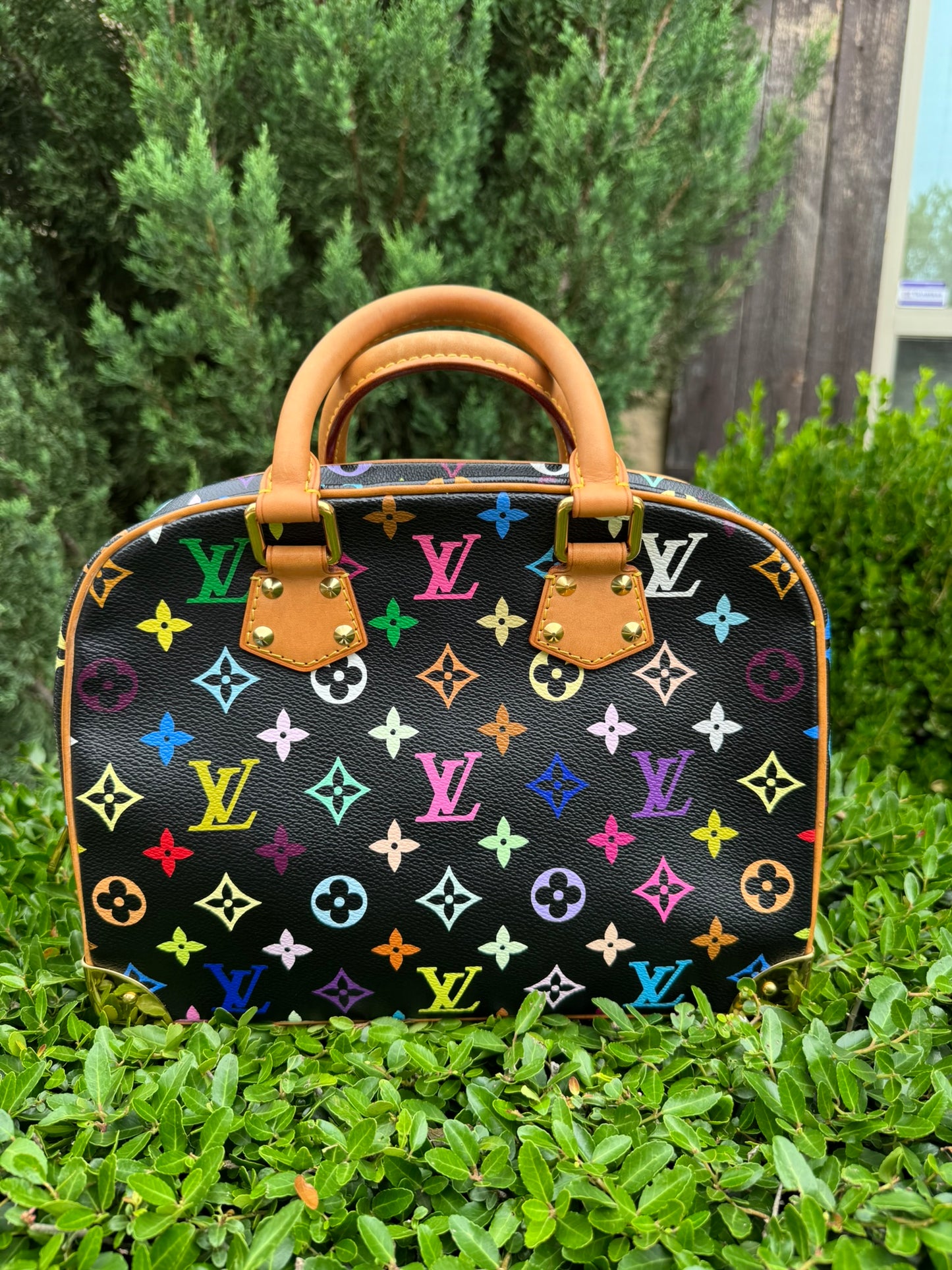 Louis Vuitton Trouville in Monogram Multicolore Noir