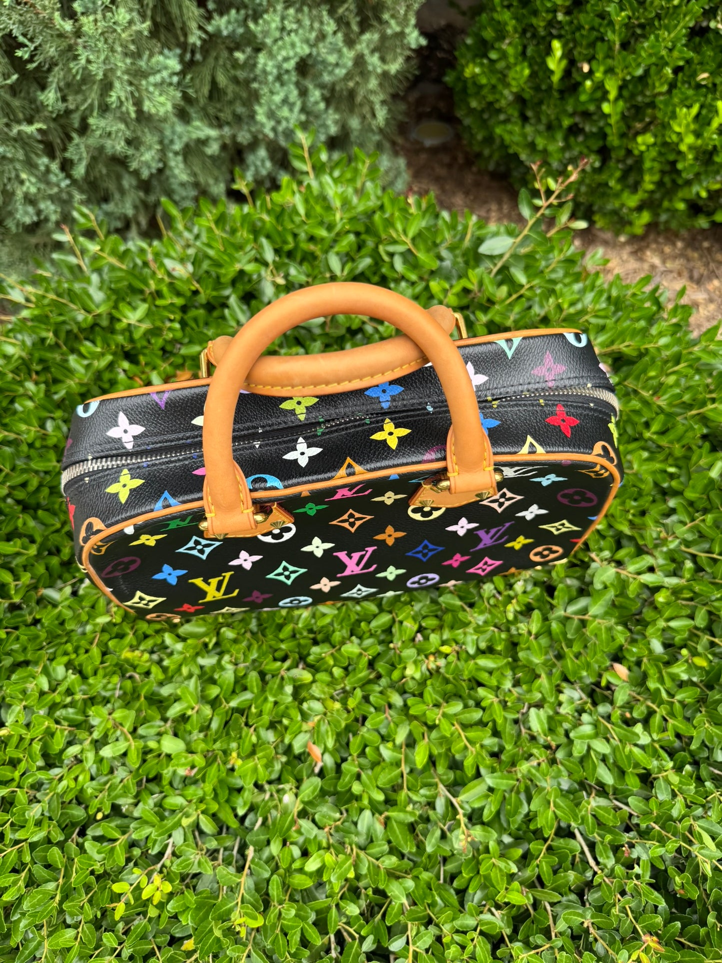 Louis Vuitton Trouville in Monogram Multicolore Noir