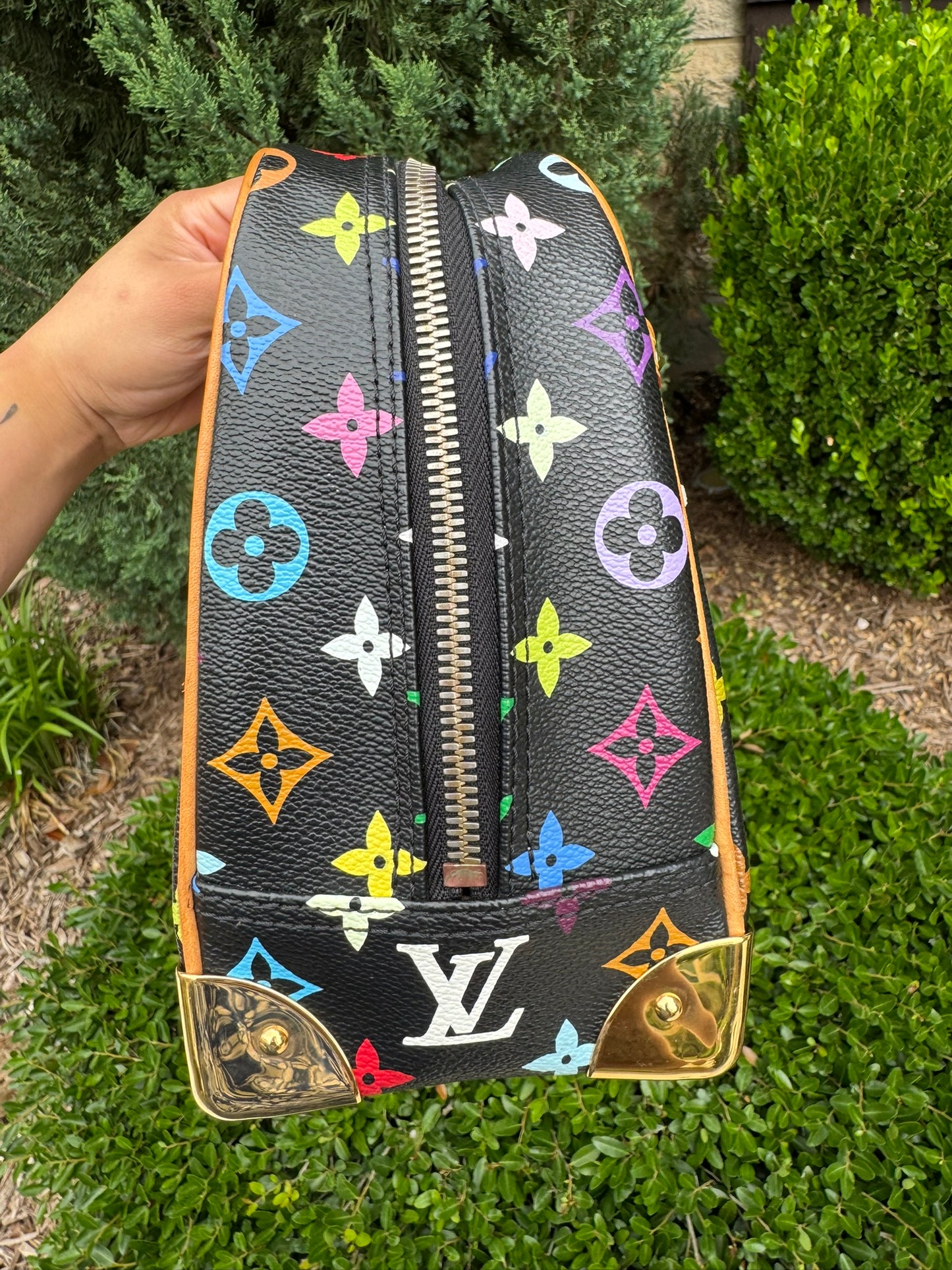Louis Vuitton Trouville in Monogram Multicolore Noir