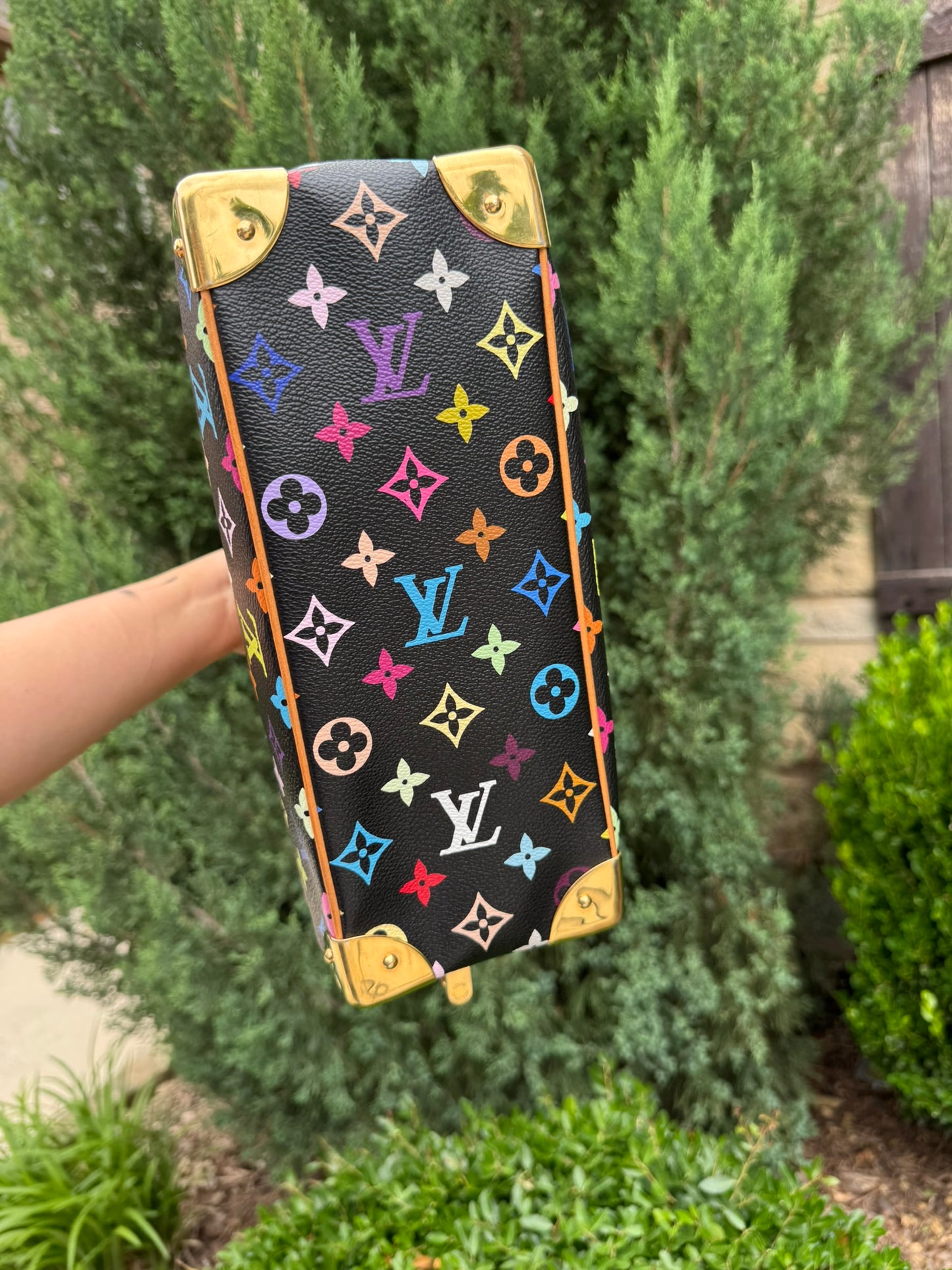 Louis Vuitton Trouville in Monogram Multicolore Noir