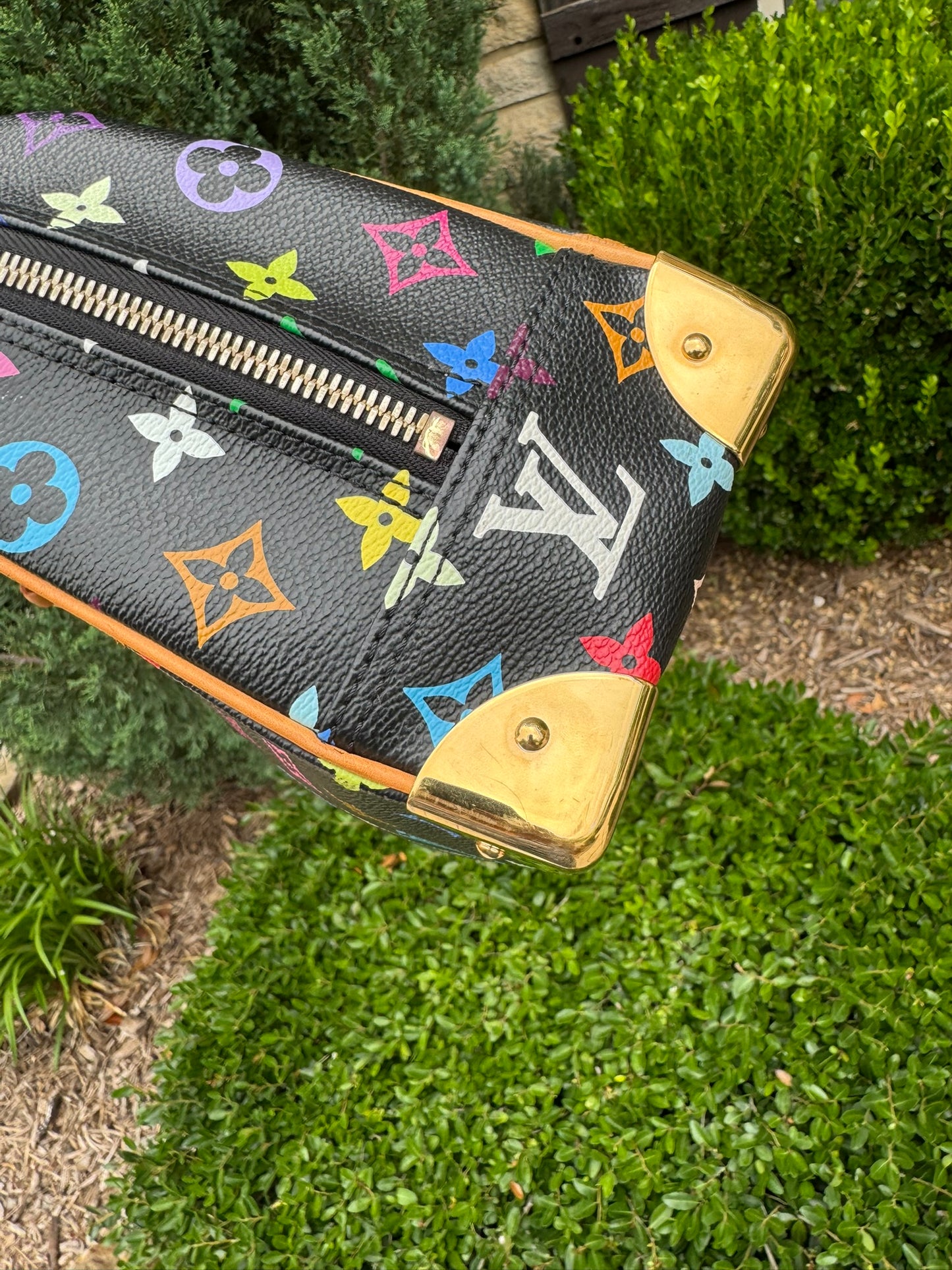 Louis Vuitton Trouville in Monogram Multicolore Noir