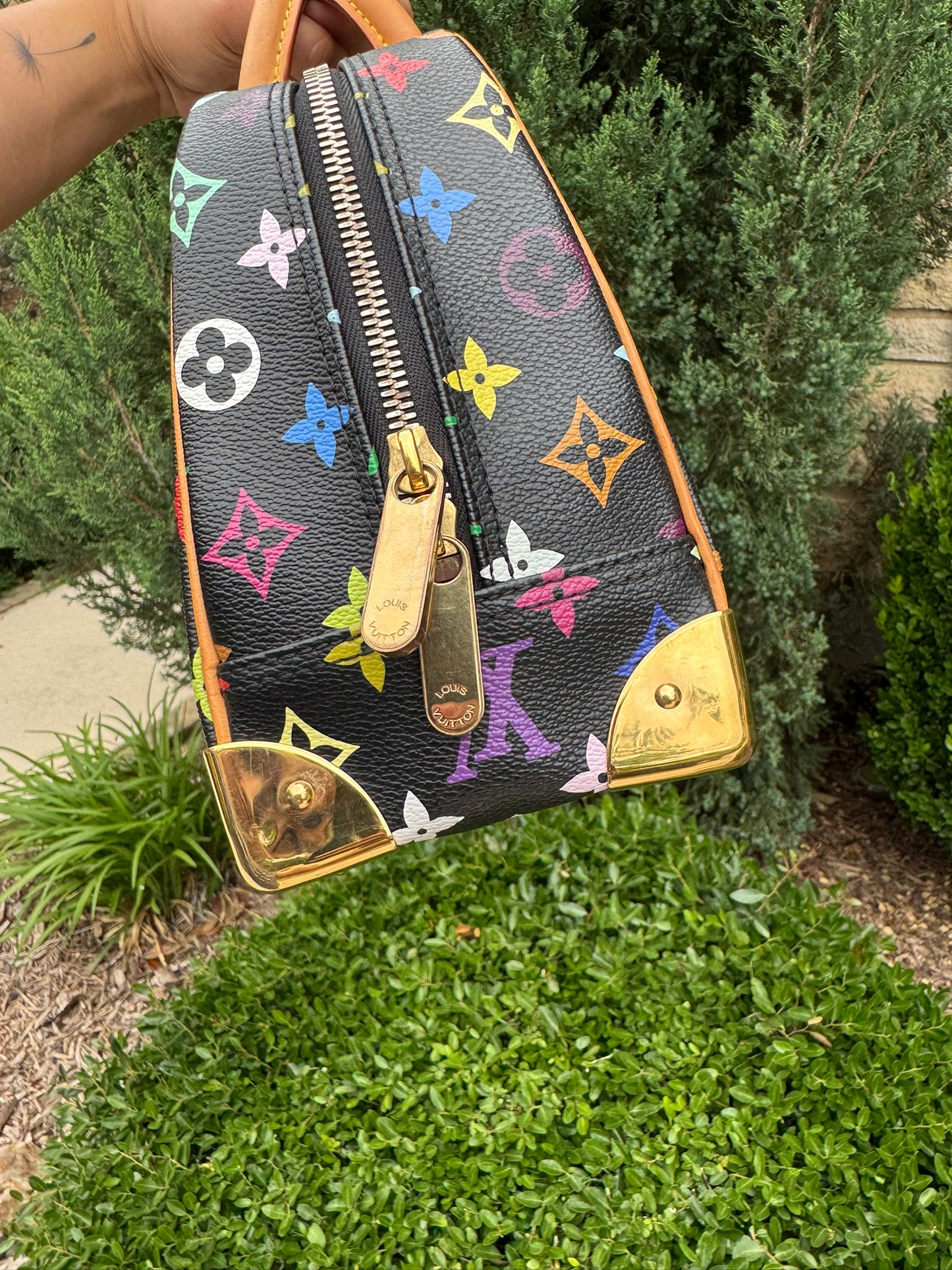 Louis Vuitton Trouville in Monogram Multicolore Noir