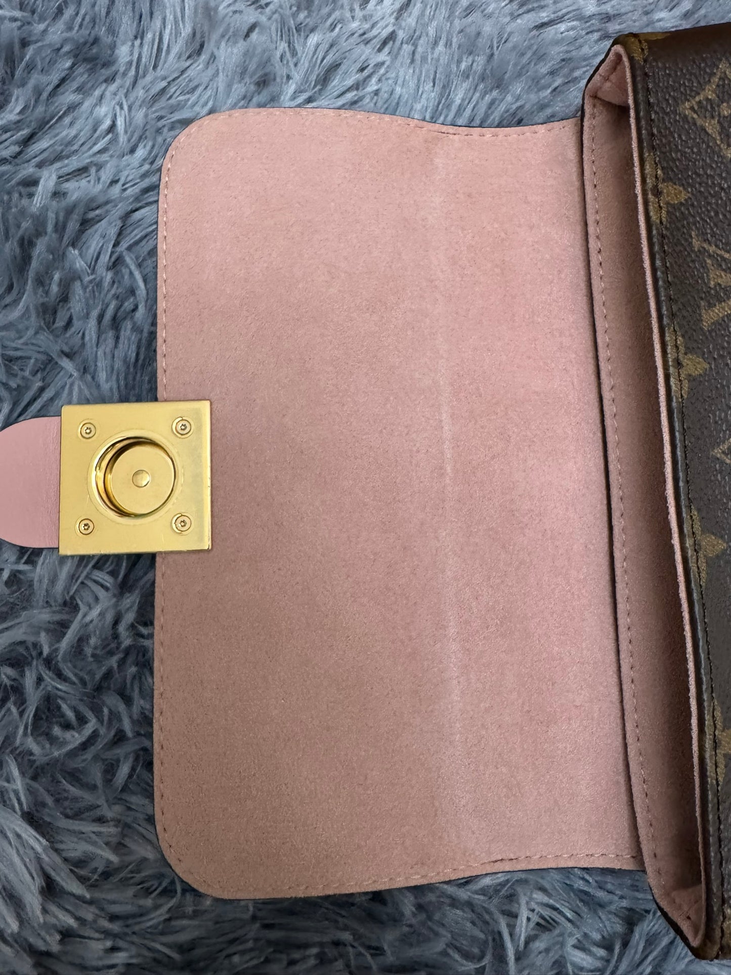 Louis Vuitton Locky BB in Monogram Canvas and Rose Poudre Leather