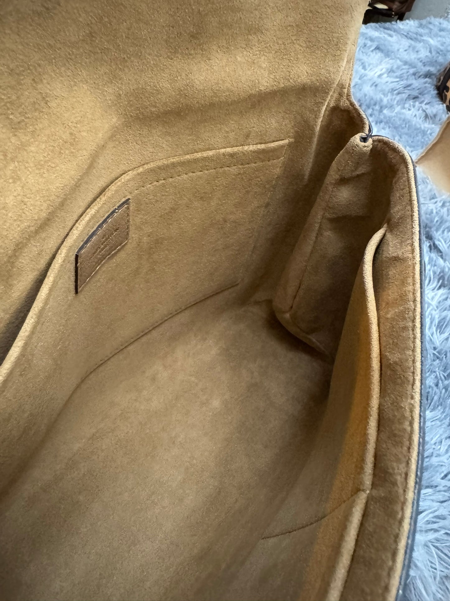 Louis Vuitton Marignan Monogram Canvas & Sesame Leather