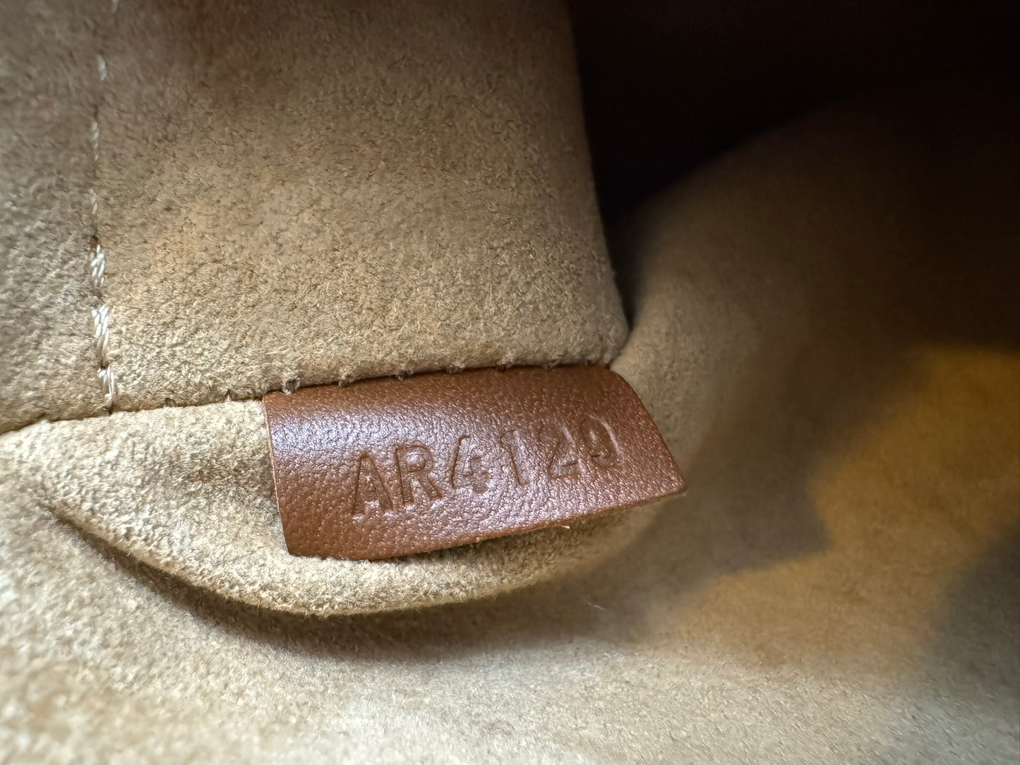 Louis Vuitton Marignan Monogram Canvas & Sesame Leather