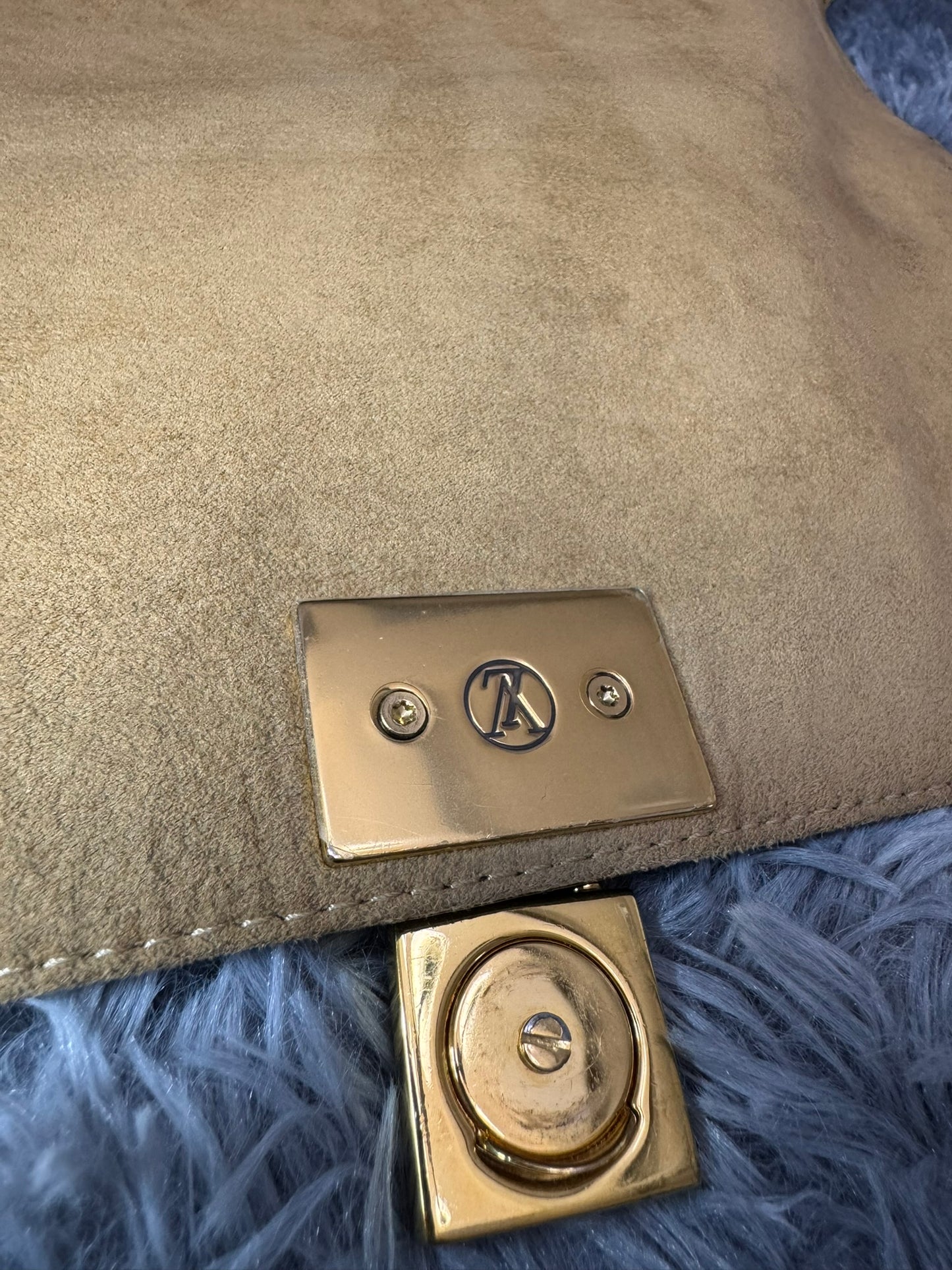 Louis Vuitton Marignan Monogram Canvas & Sesame Leather