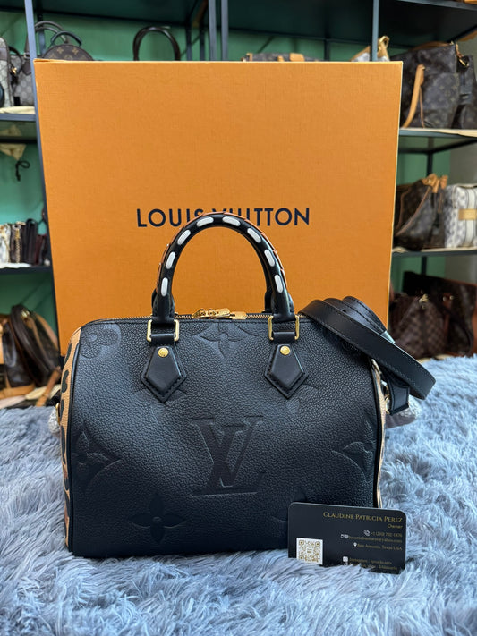 Louis Vuitton Speedy Bandoulière 25 in Wild at Heart (Limited Edition)