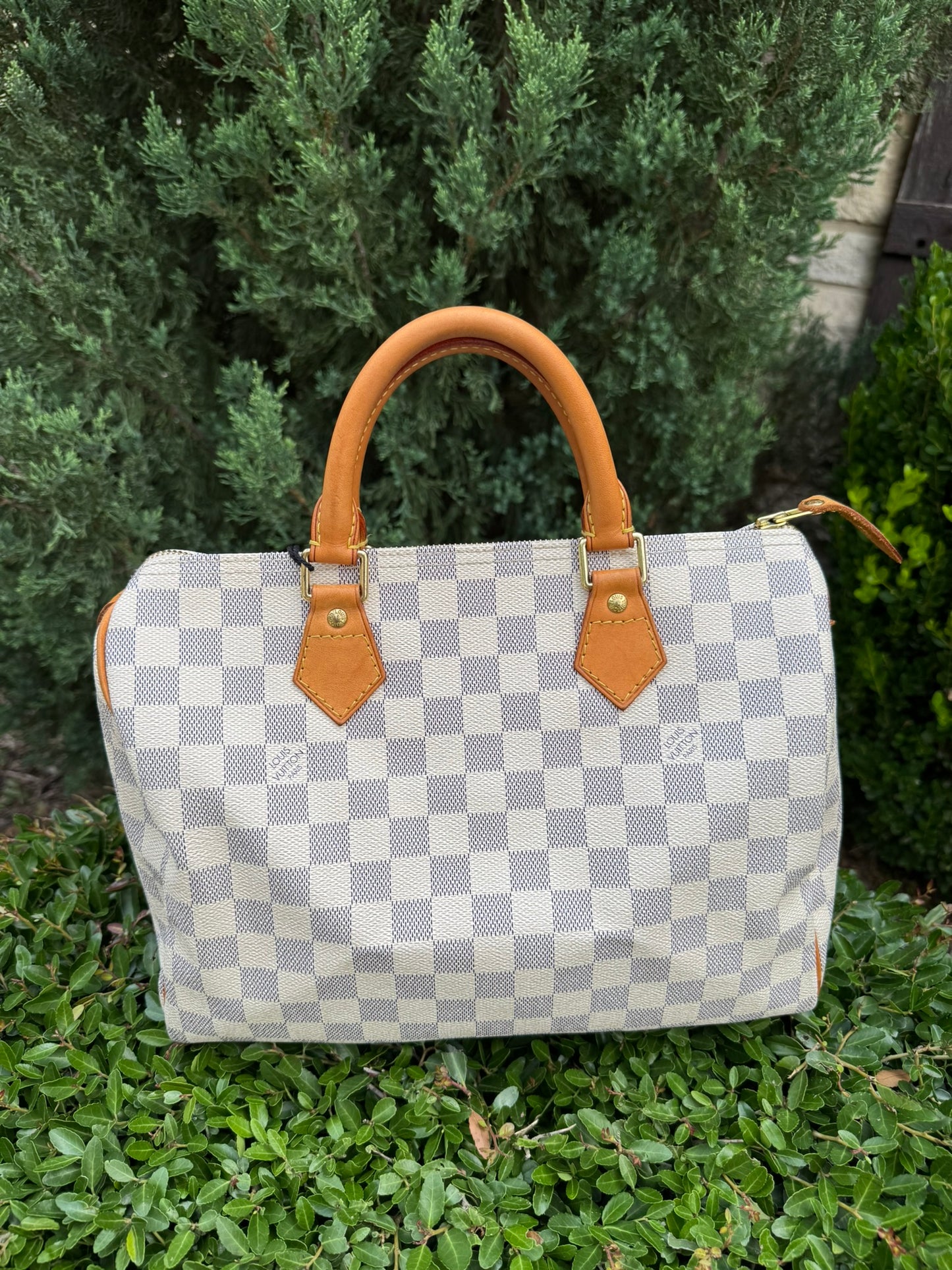 Louis Vuitton Speedy 30 in Damier Azur