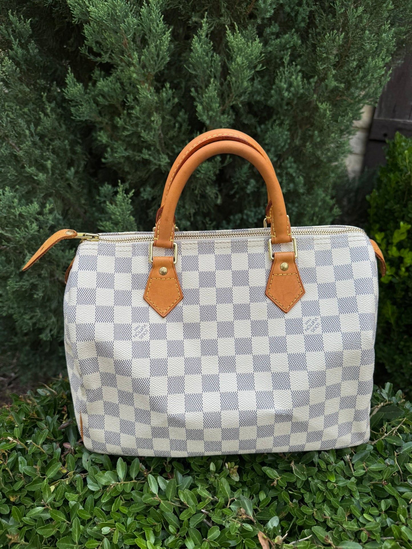Louis Vuitton Speedy 30 in Damier Azur