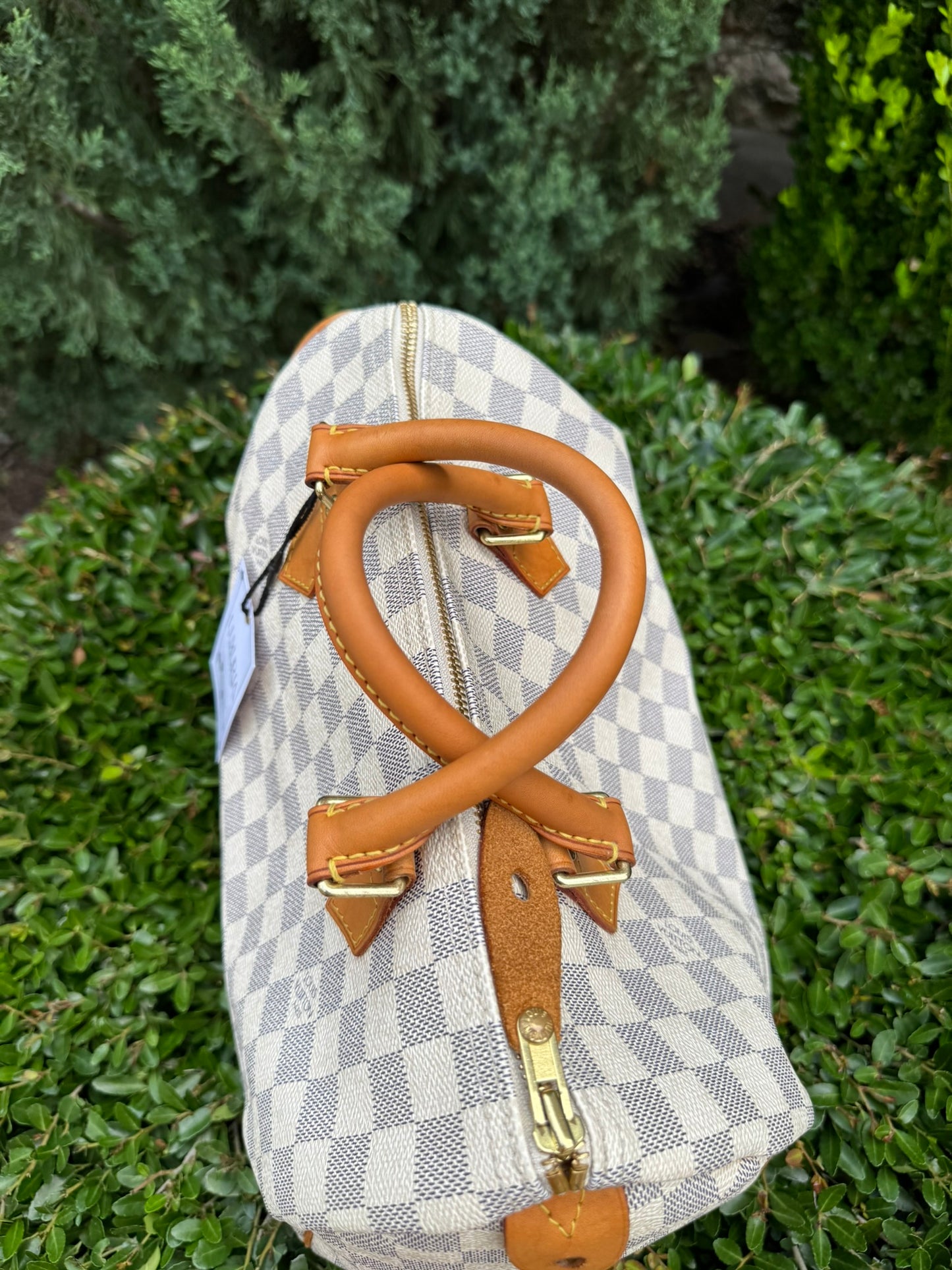Louis Vuitton Speedy 30 in Damier Azur