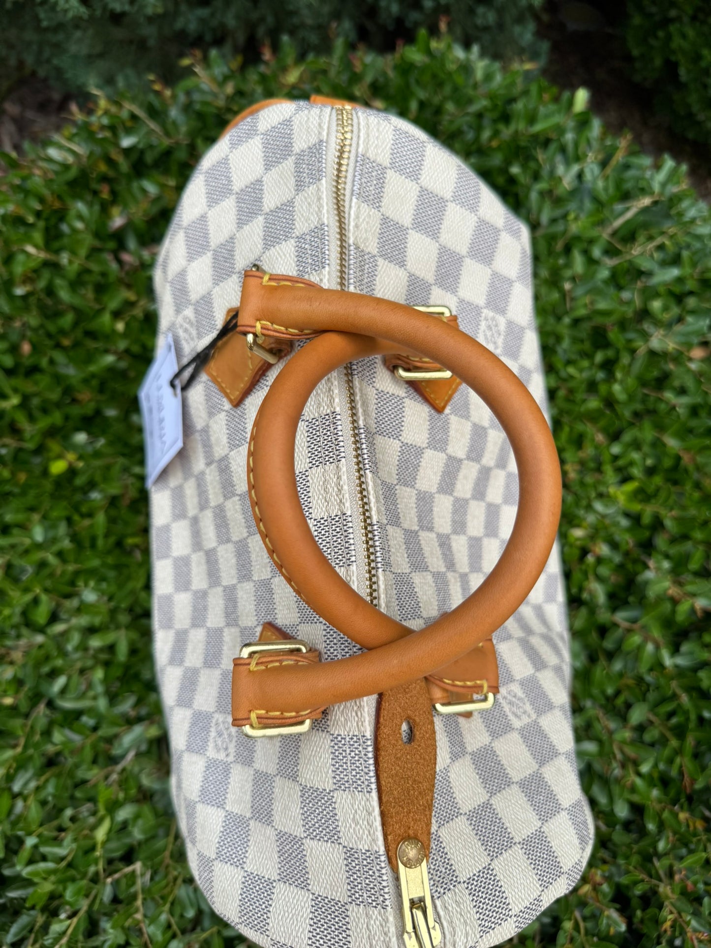 Louis Vuitton Speedy 30 in Damier Azur