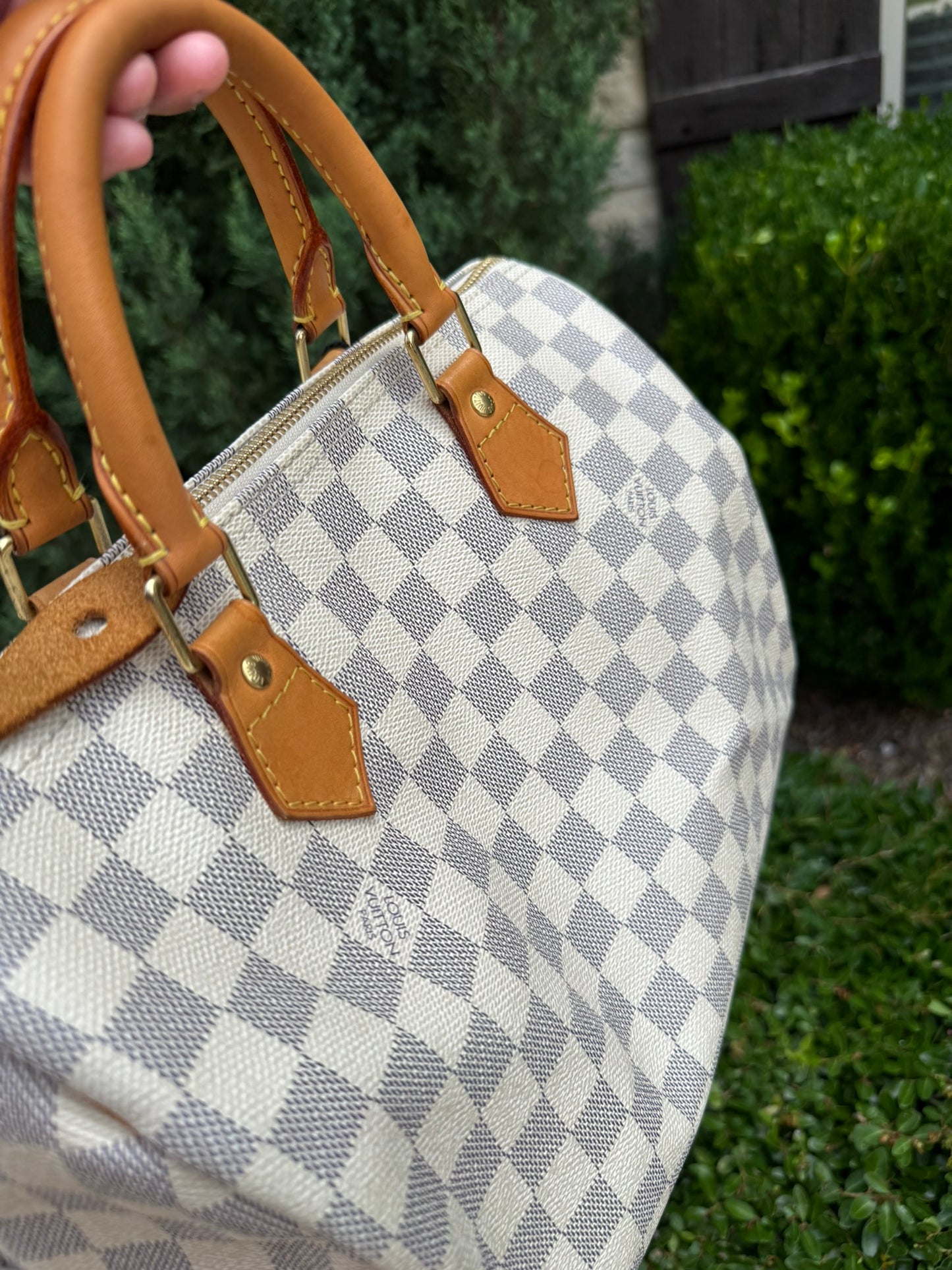 Louis Vuitton Speedy 30 in Damier Azur