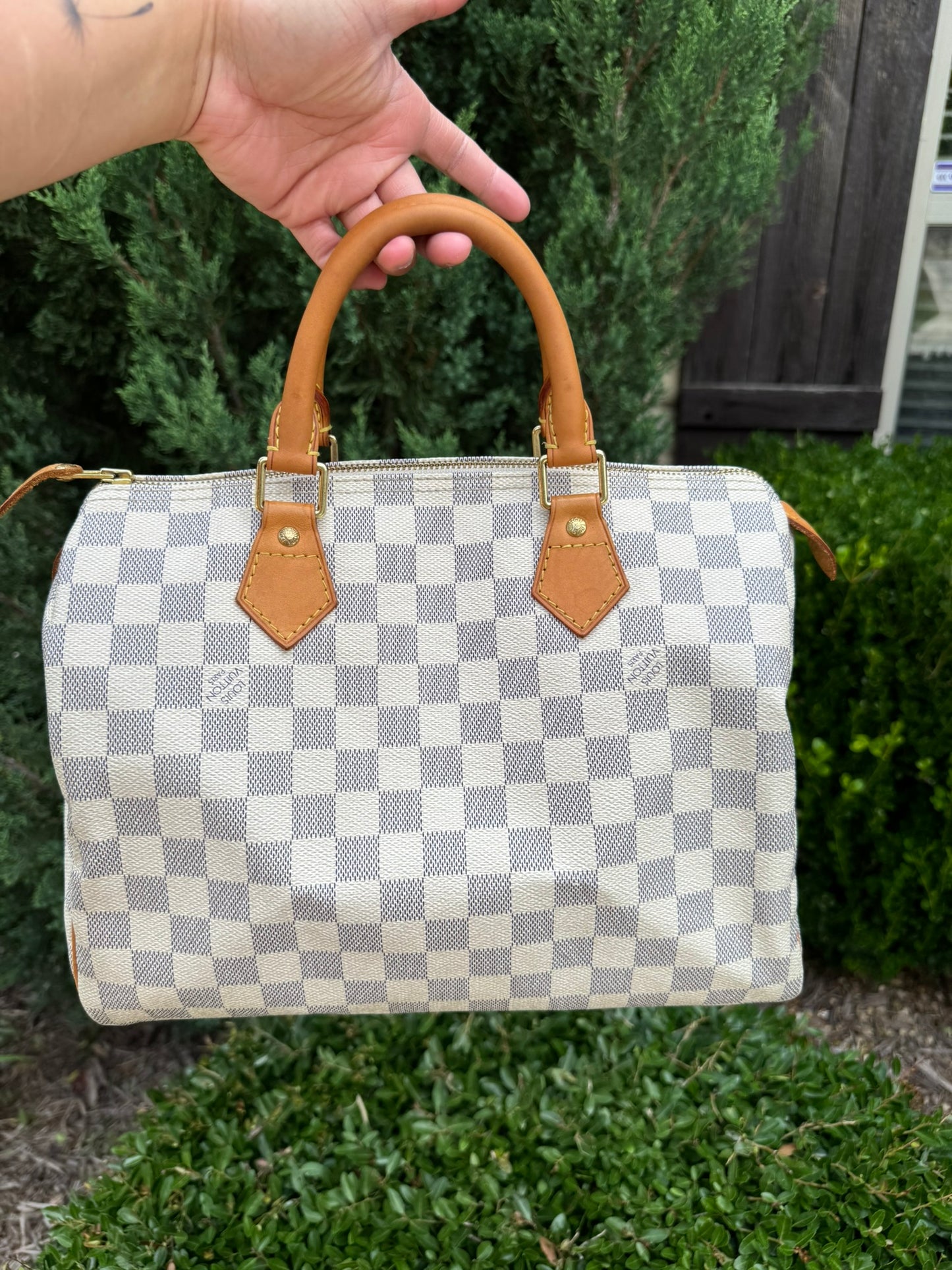 Louis Vuitton Speedy 30 in Damier Azur