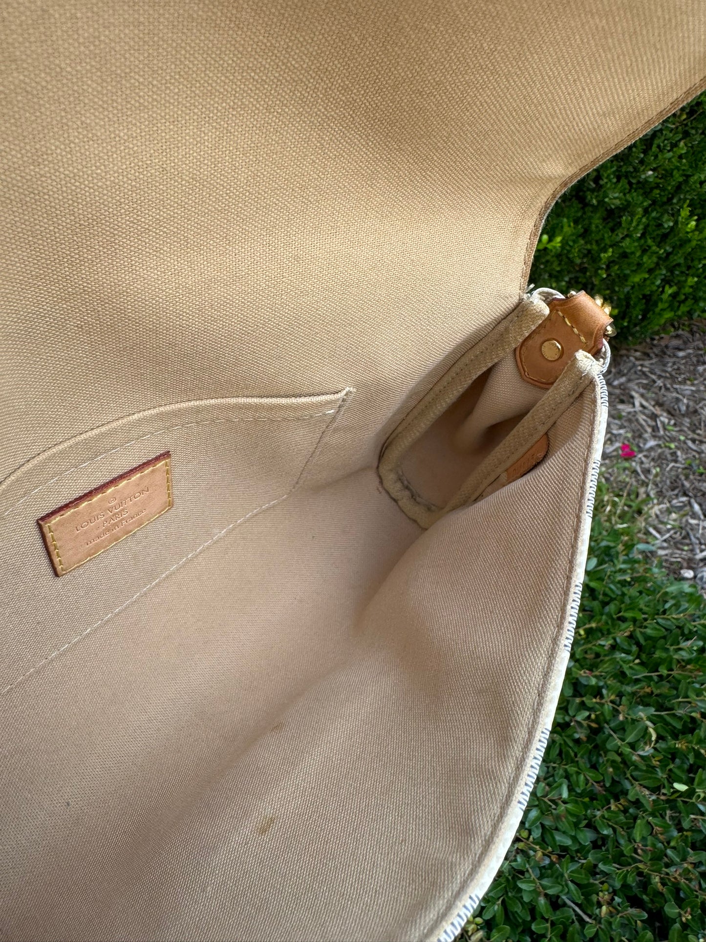 Louis Vuitton Favorite MM in Damier Azur Canvas