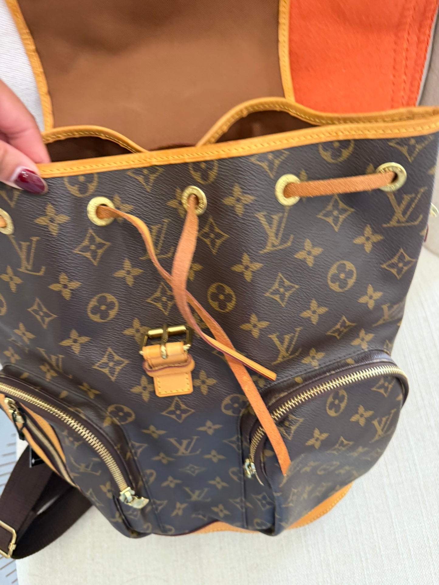 Louis Vuitton Bosphore Backpack in Monogram Canvas