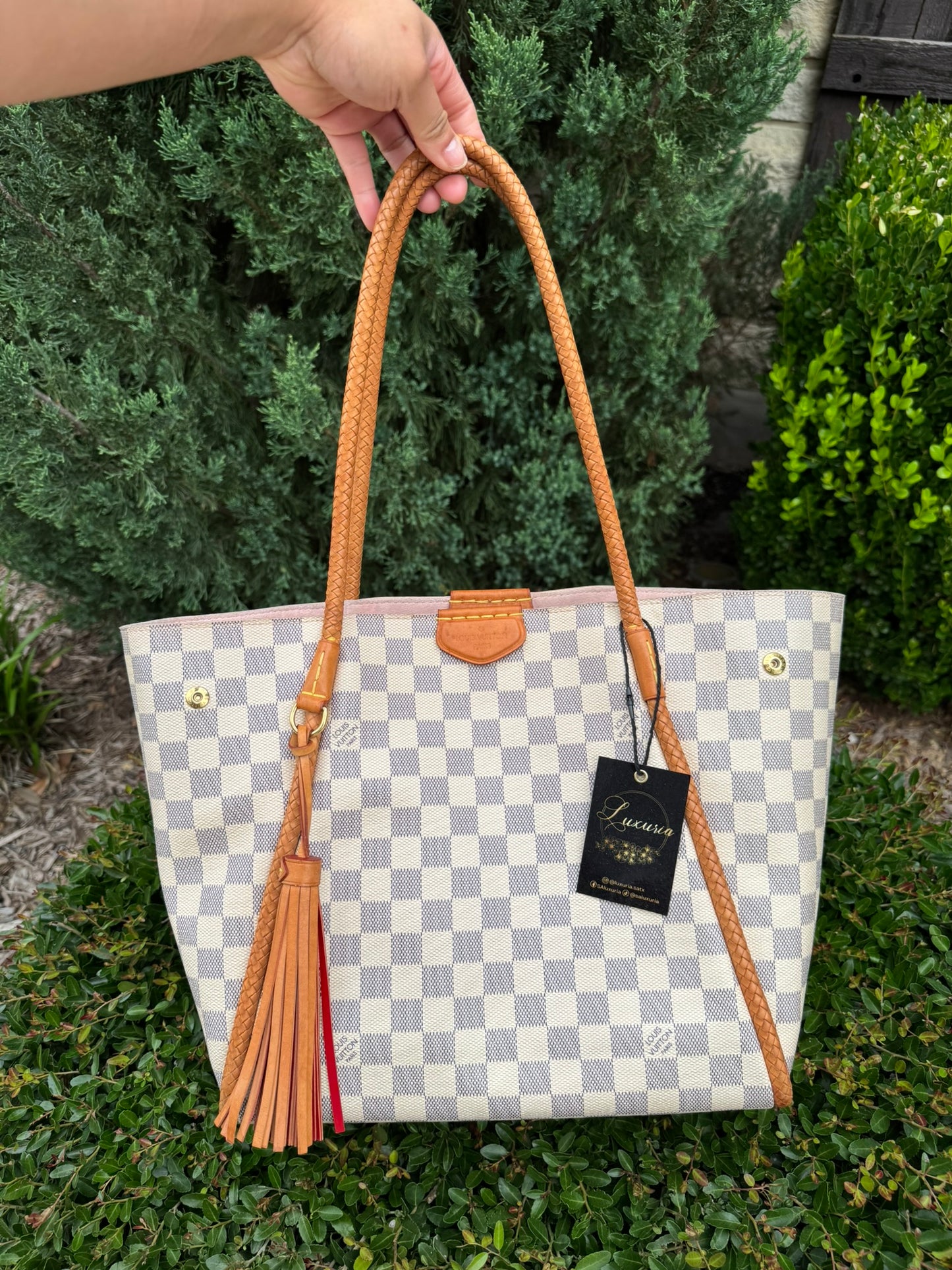 Louis Vuitton Propriano in Damier Azur Canvas