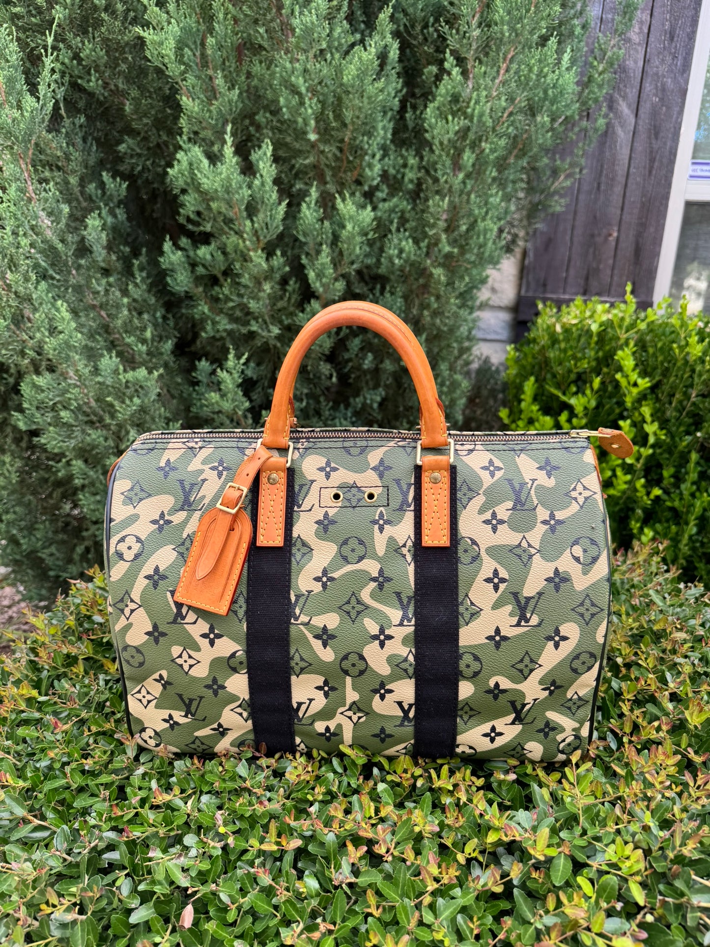 Louis Vuitton Speedy 35 in Monogramouflage Limited Edition