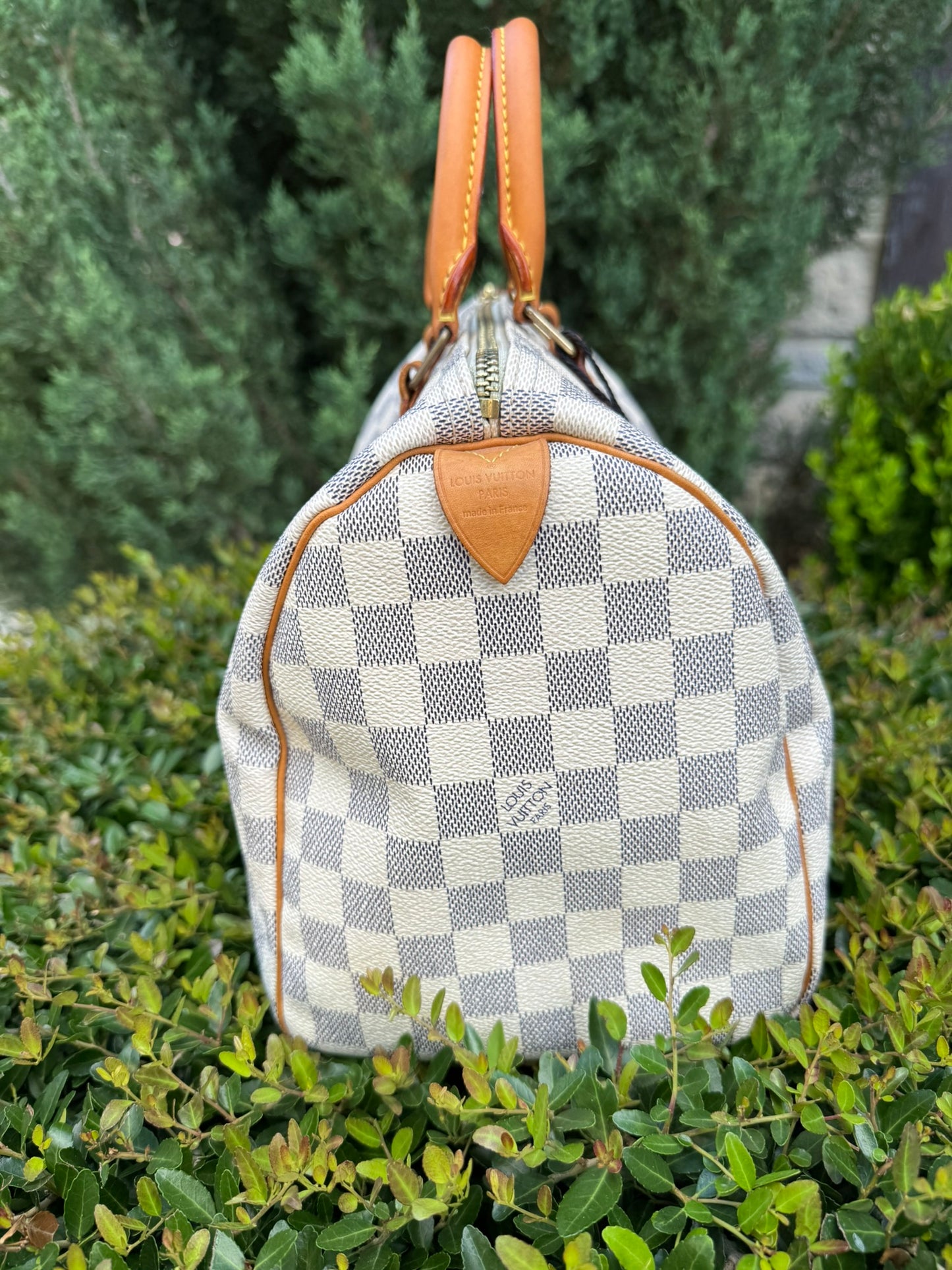 Louis Vuitton Speedy 30 in Damier Azur Canvas