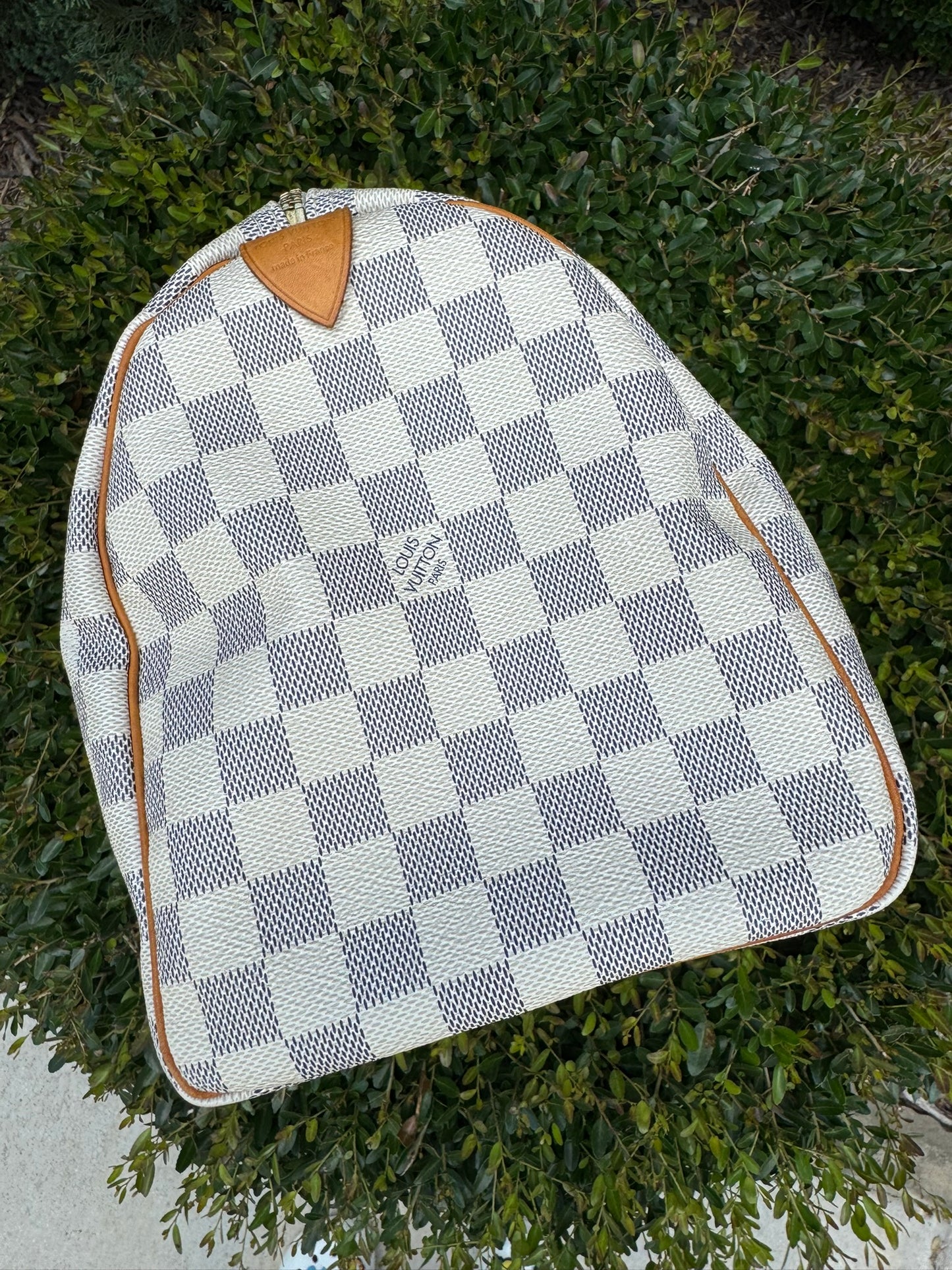 Louis Vuitton Speedy 30 in Damier Azur Canvas