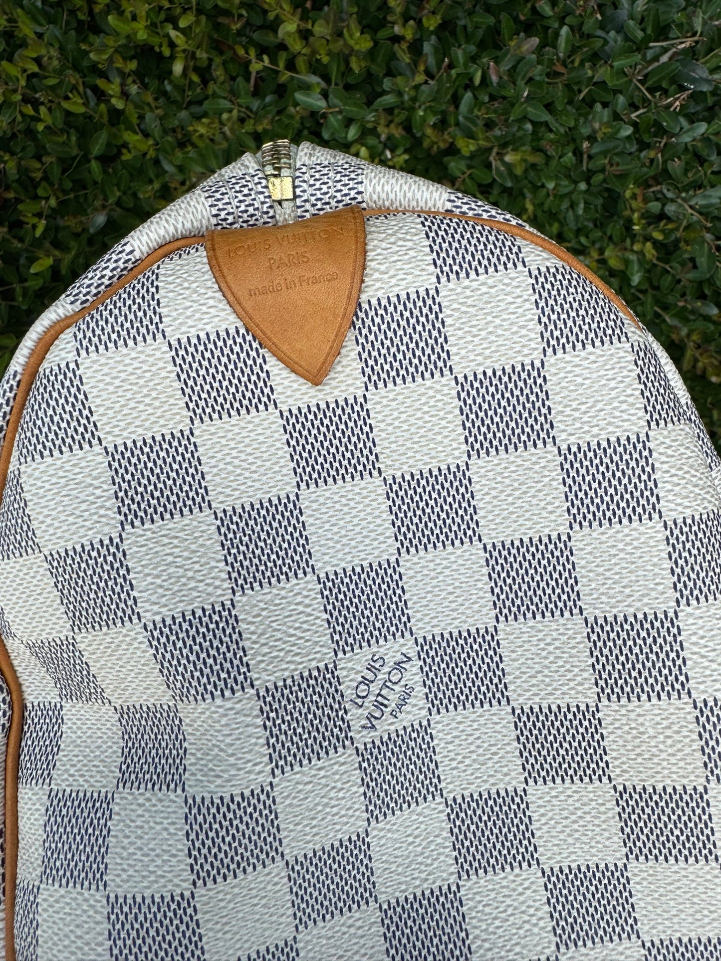 Louis Vuitton Speedy 30 in Damier Azur Canvas