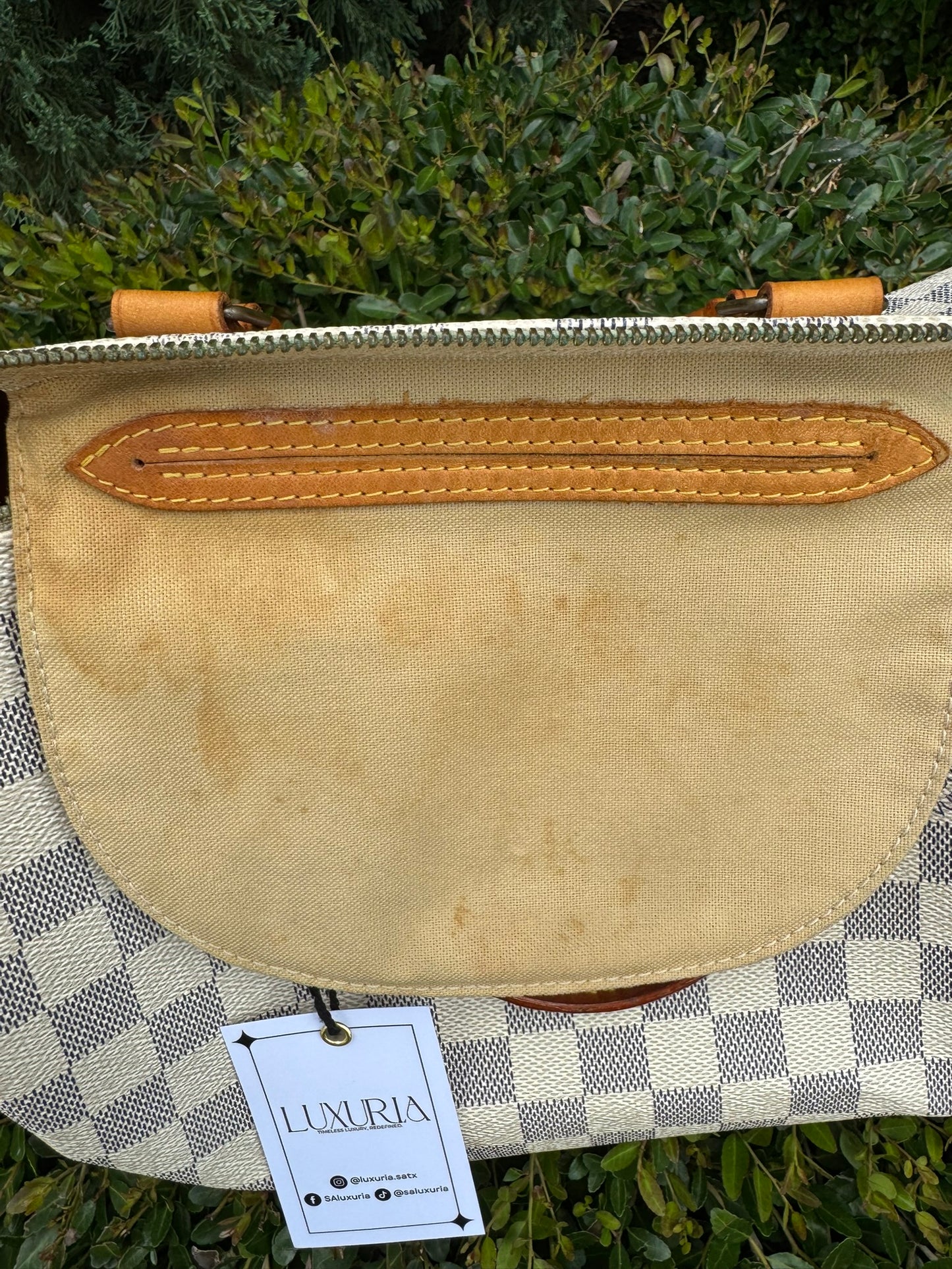 Louis Vuitton Speedy 30 in Damier Azur Canvas