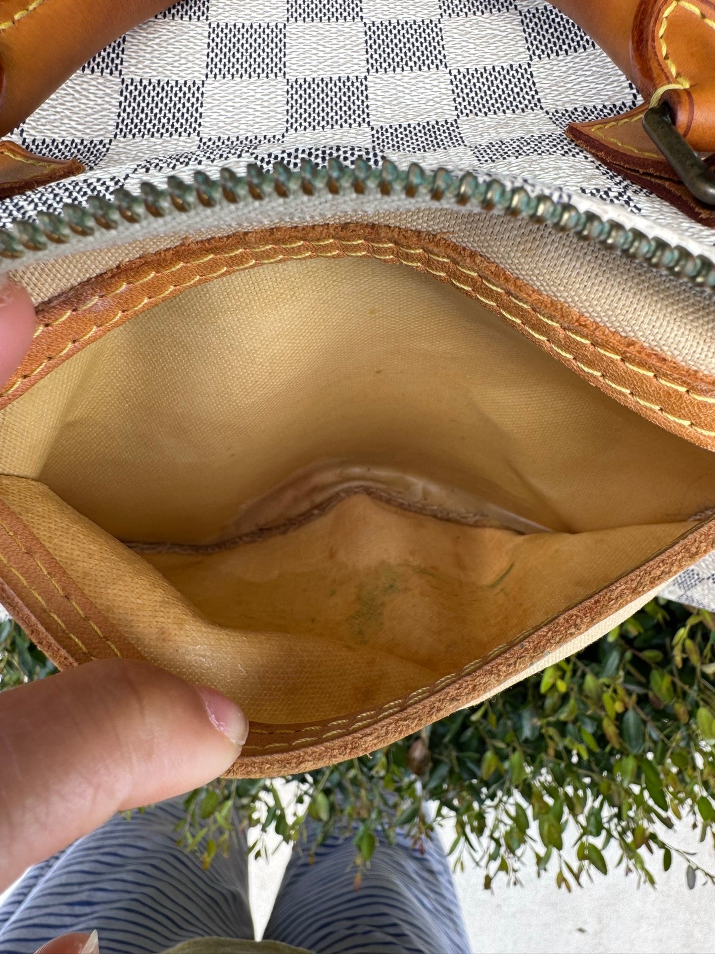 Louis Vuitton Speedy 30 in Damier Azur Canvas