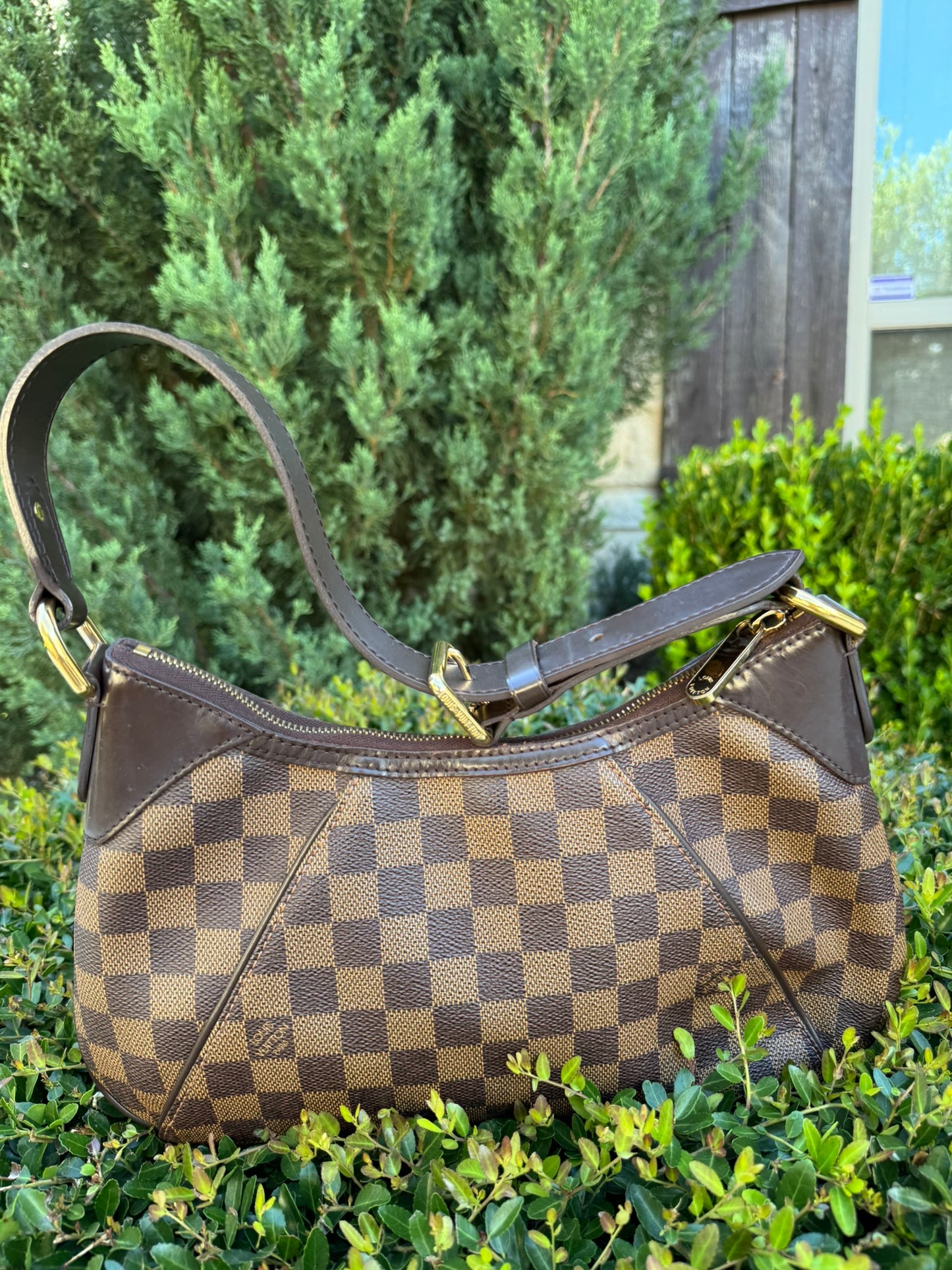 Louis Vuitton Thames PM in Damier Ebene Canvas