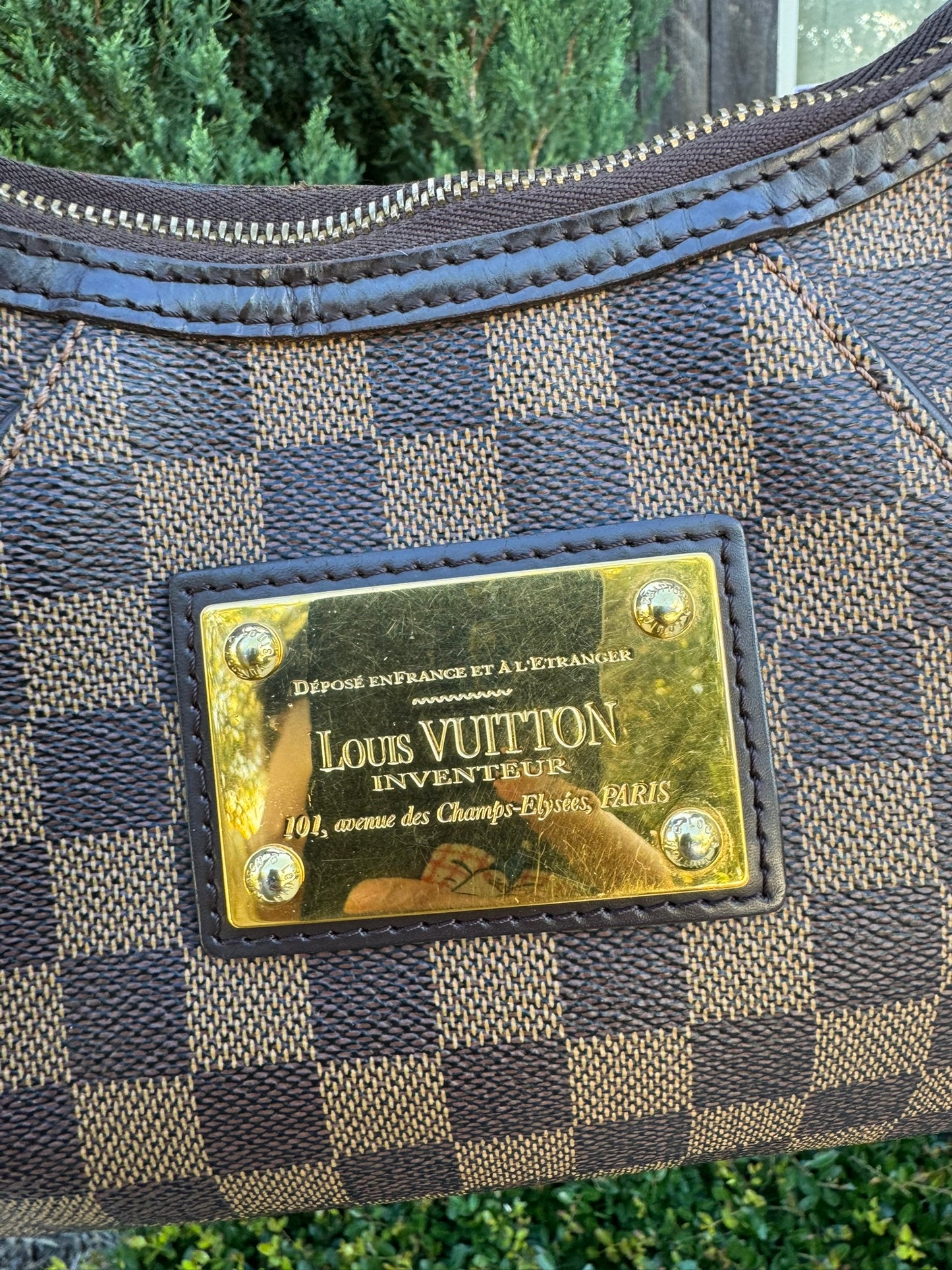 Louis Vuitton Thames PM in Damier Ebene Canvas