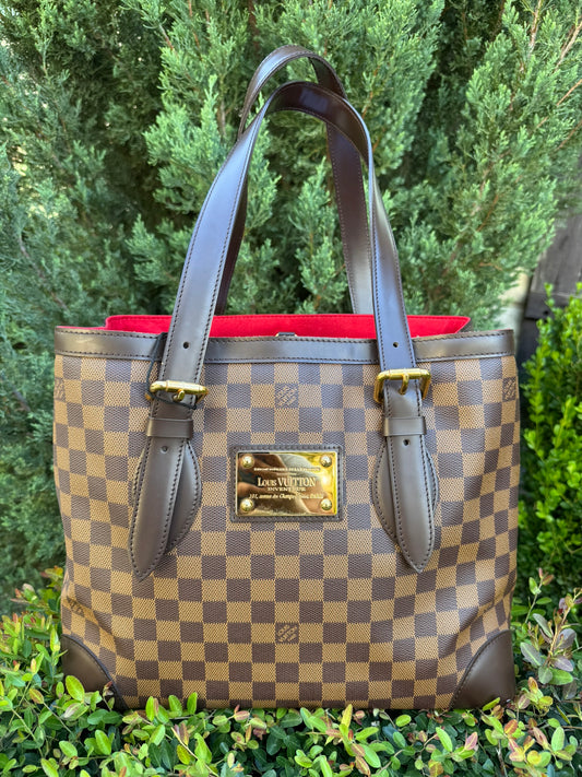 Louis Vuitton Hampstead MM in Damier Ebene Canvas