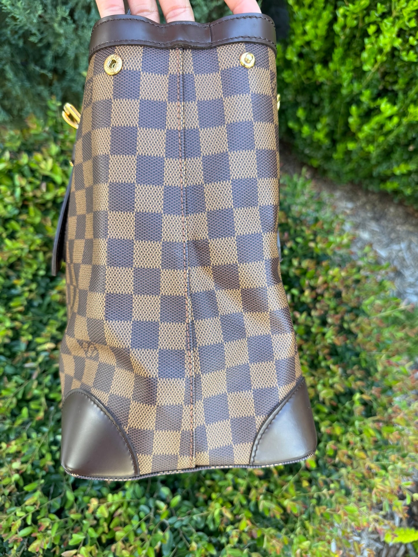 Louis Vuitton Hampstead MM in Damier Ebene Canvas