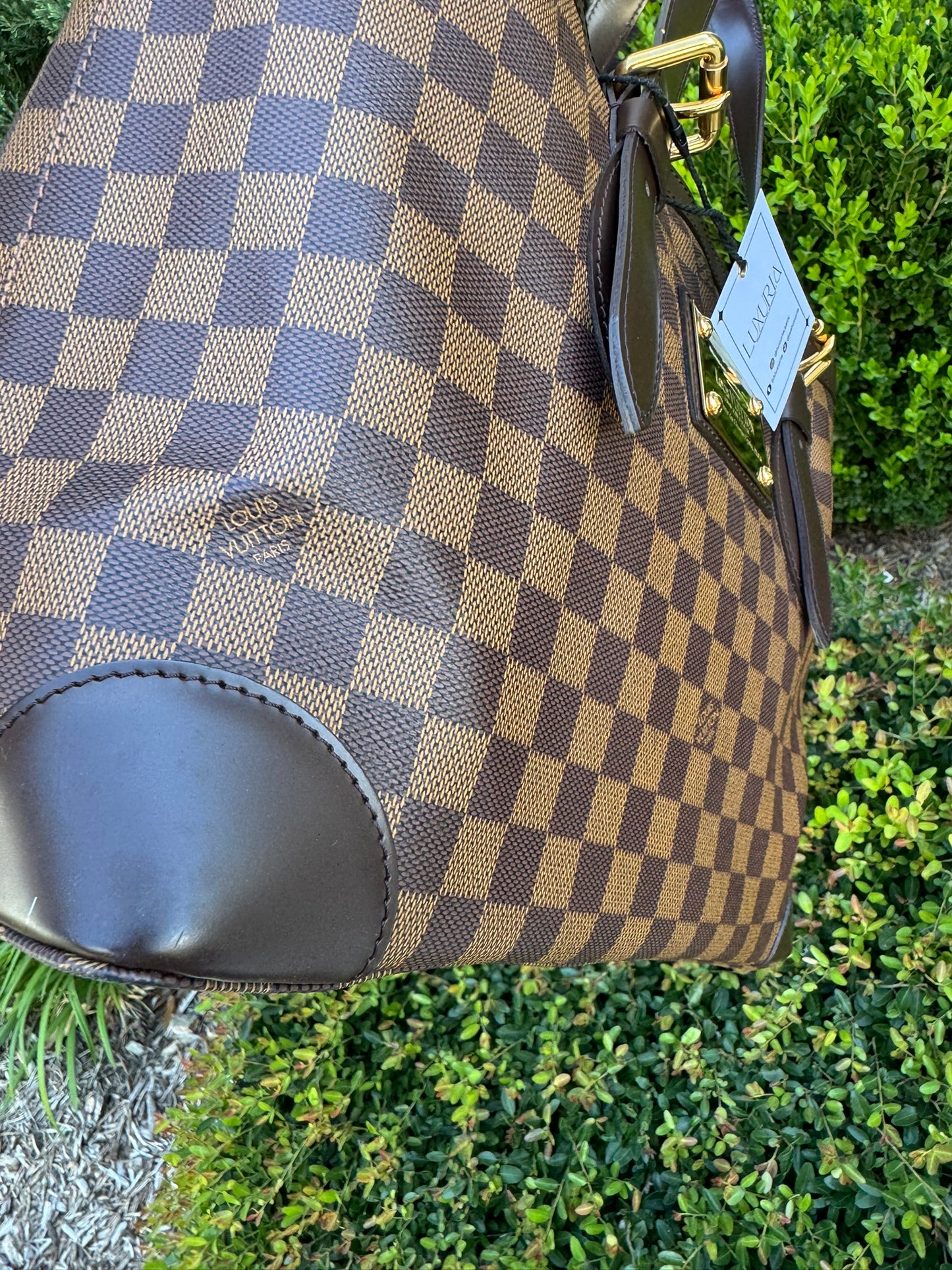 Louis Vuitton Hampstead MM in Damier Ebene Canvas