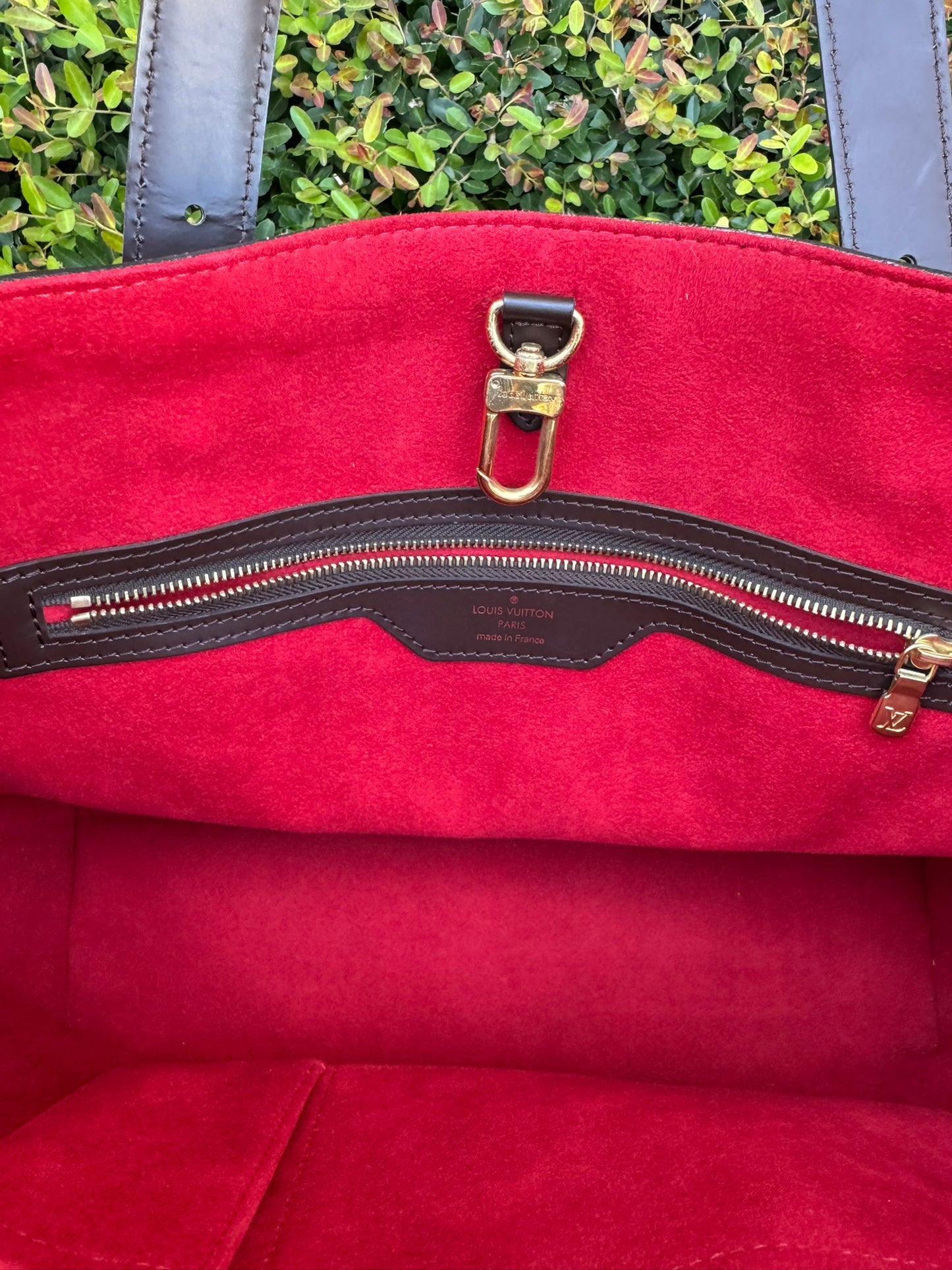 Louis Vuitton Hampstead MM in Damier Ebene Canvas