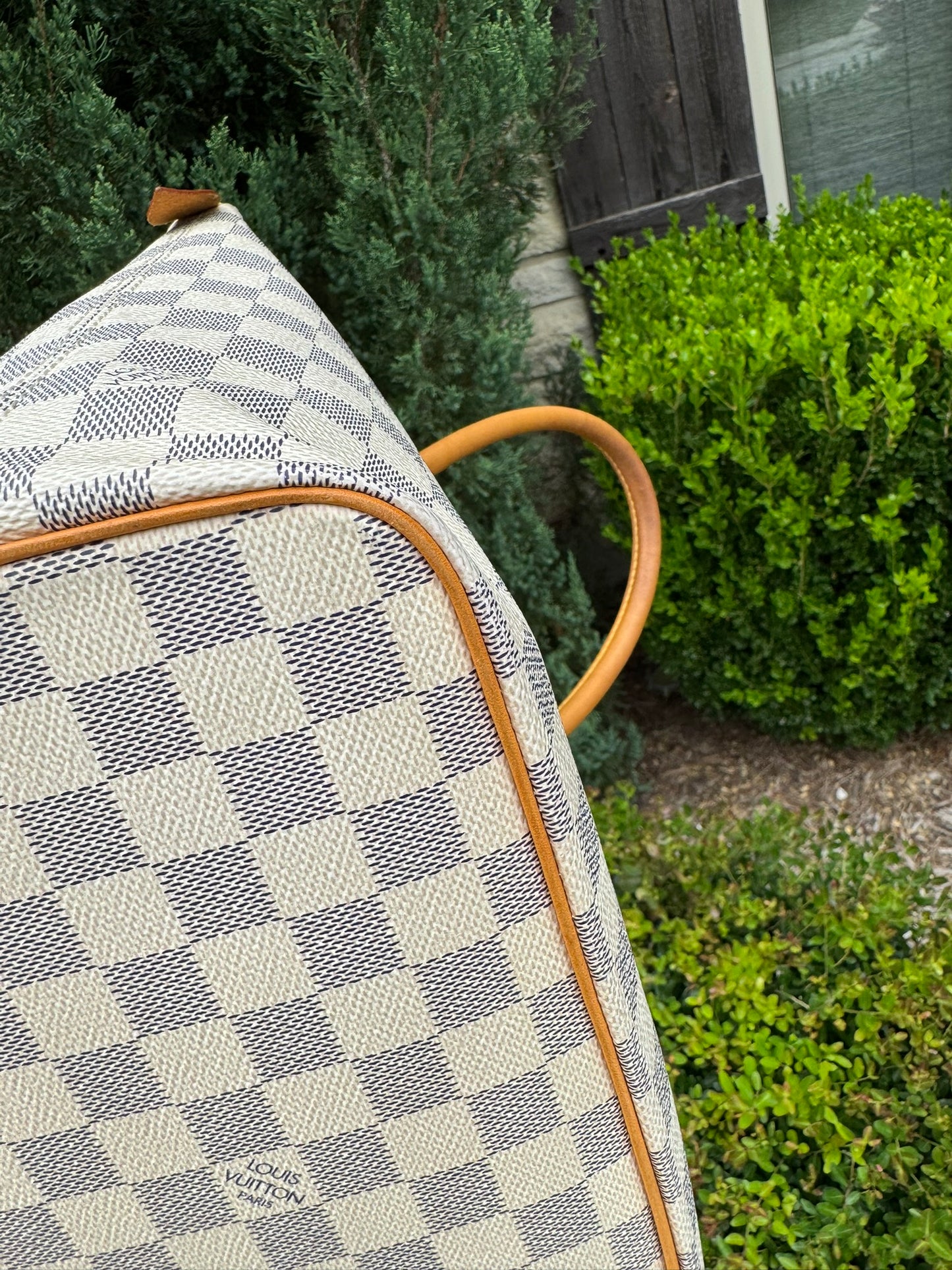 Louis Vuitton Saleya MM in Damier Azur Canvas