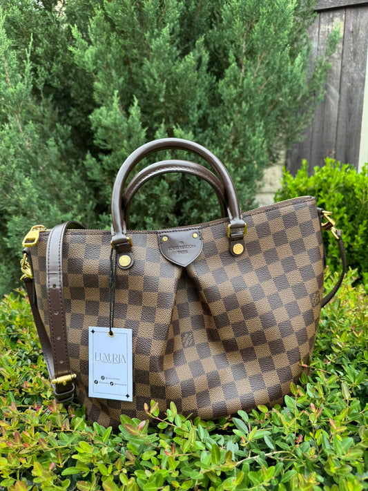 Louis Vuitton Siena MM in Damier Ebene Canvas