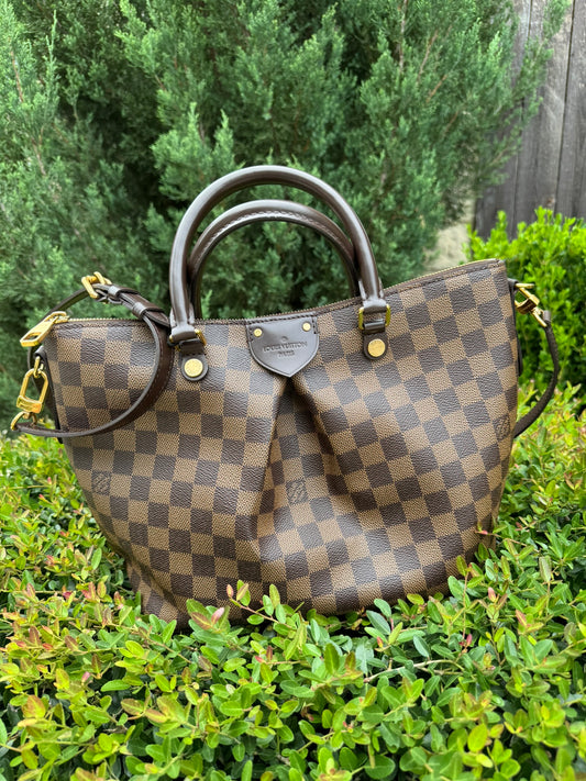 Louis Vuitton Siena MM in Damier Ebene Canvas
