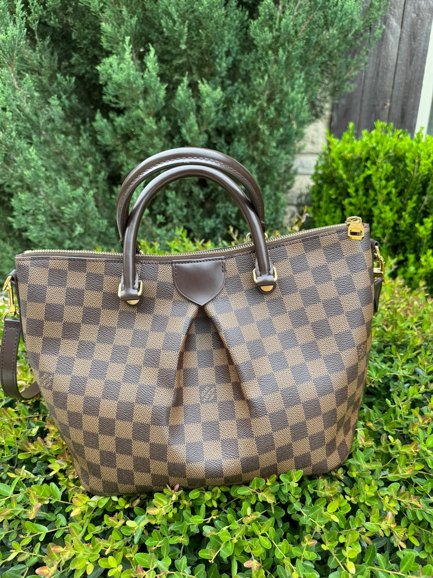 Louis Vuitton Siena MM in Damier Ebene Canvas