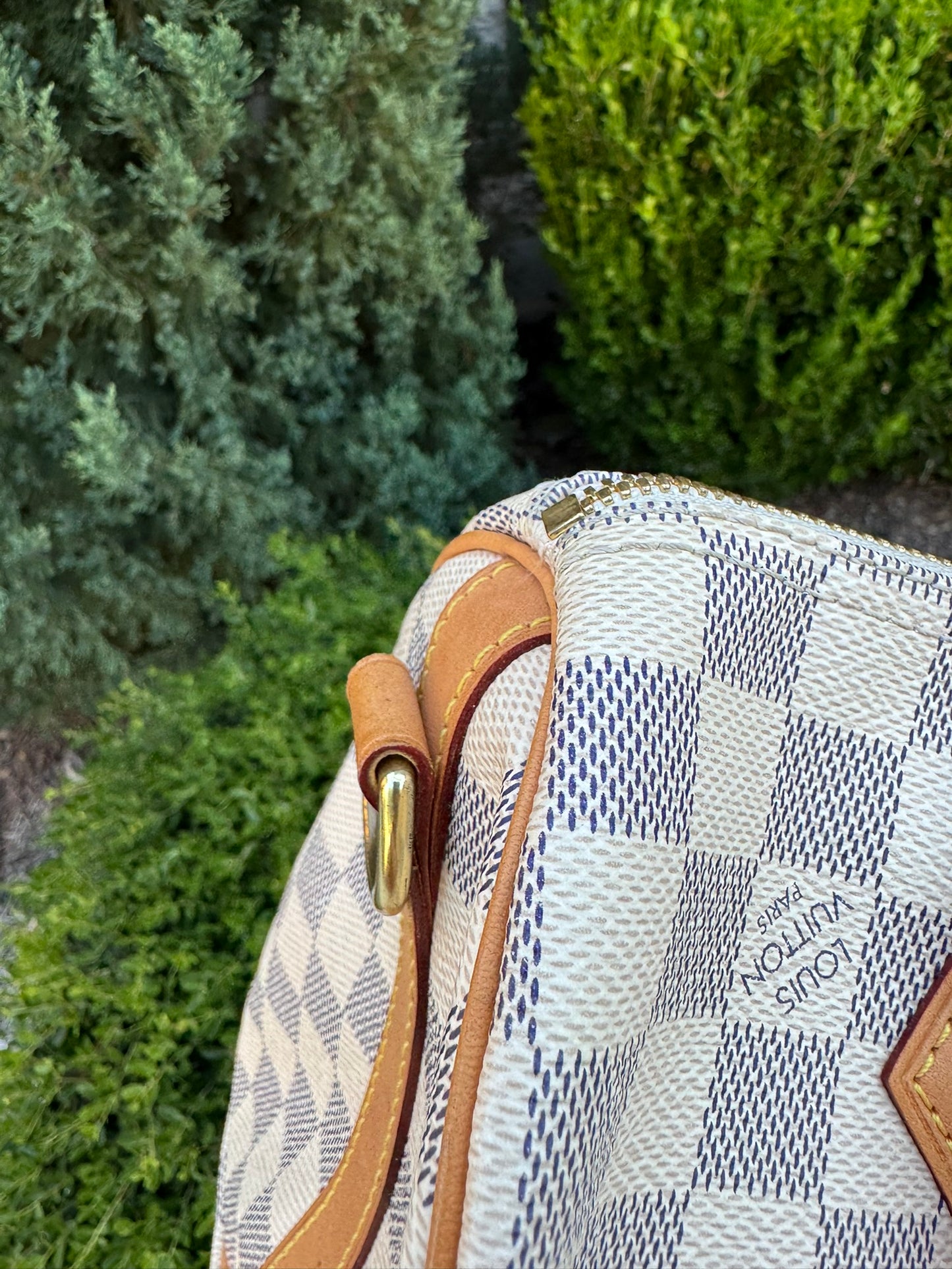 Louis Vuitton Speedy Bandoulière 25 in Damier Azur Canvas