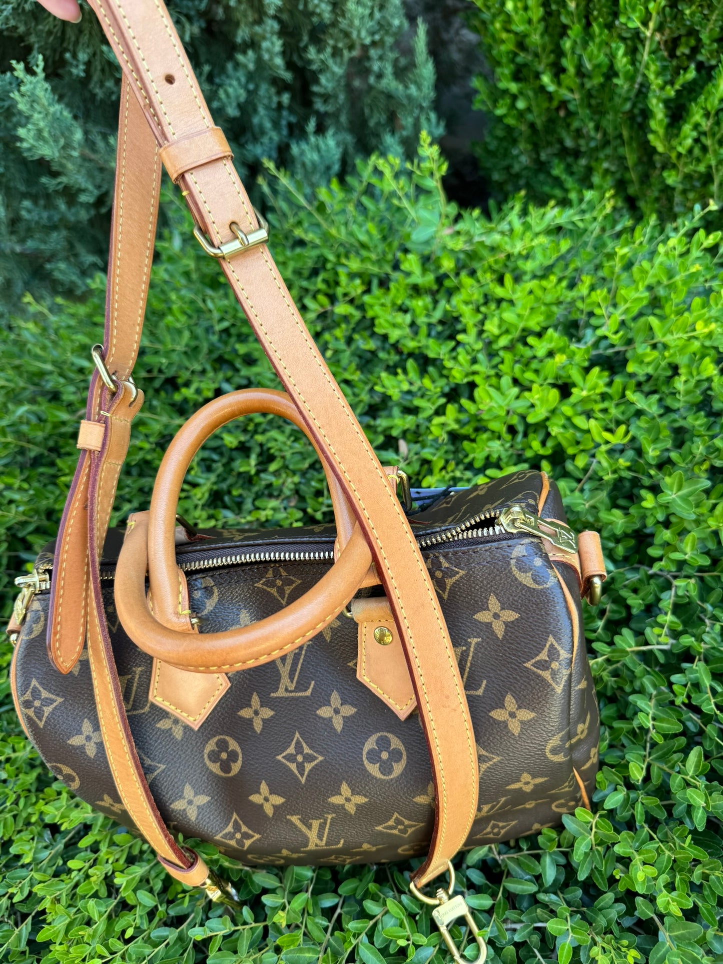 Louis Vuitton Speedy Bandoulière 25 in Monogram Canvas
