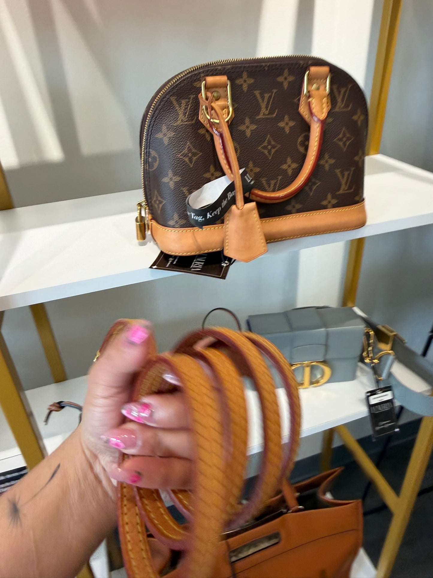 Louis Vuitton Alma BB in Monogram Canvas