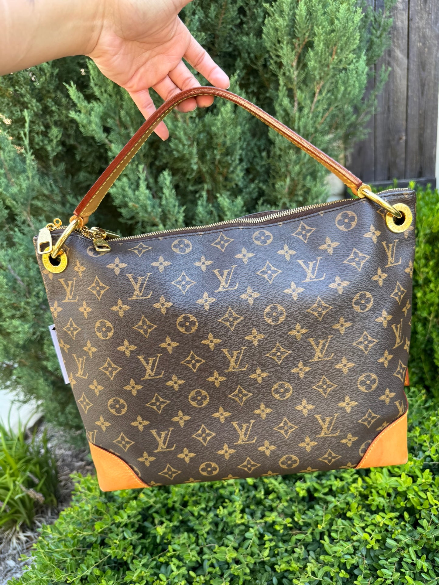 Louis Vuitton Berri PM in Monogram Canvas