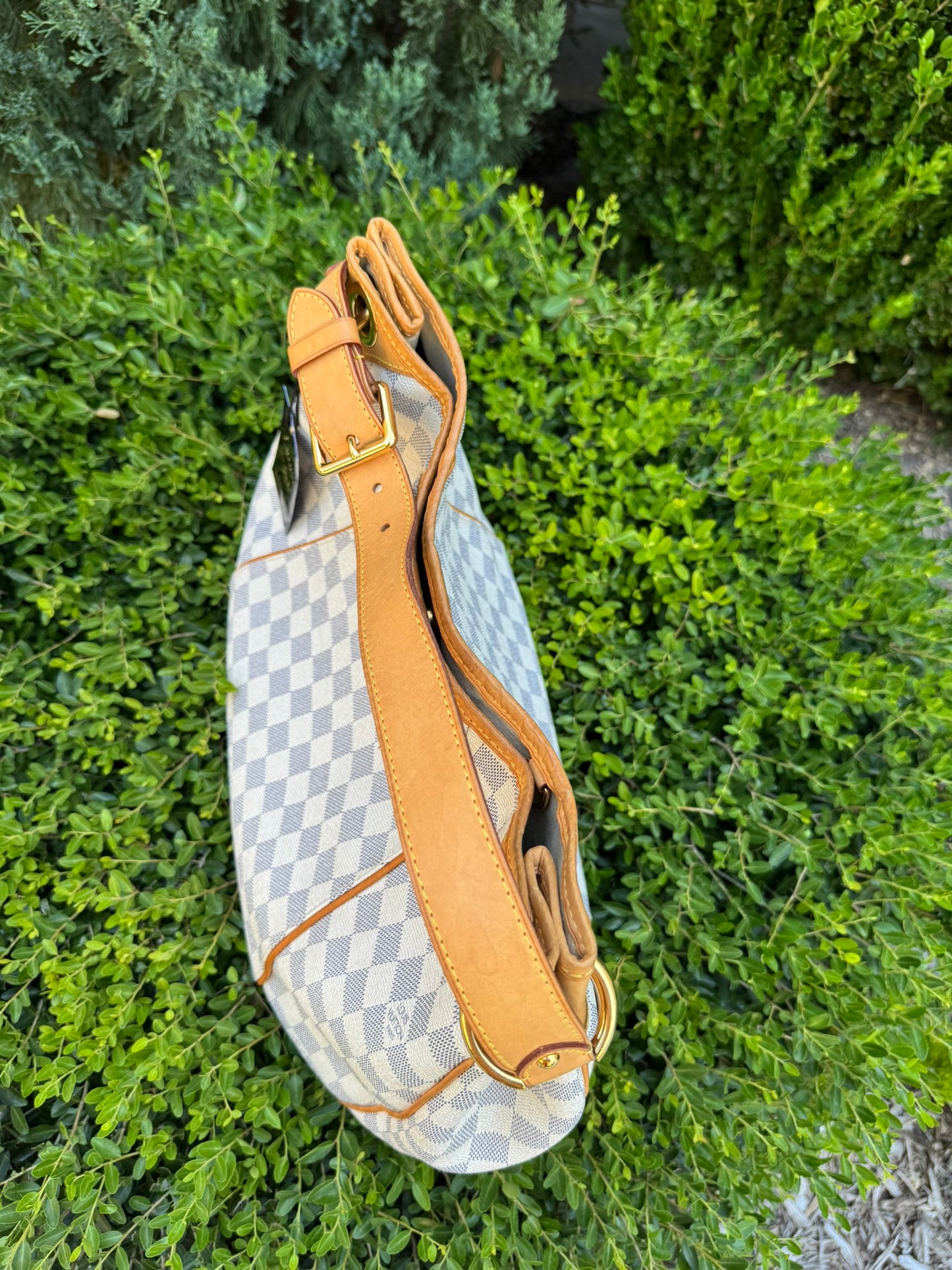 Louis Vuitton Galliera PM in Damier Azur Canvas