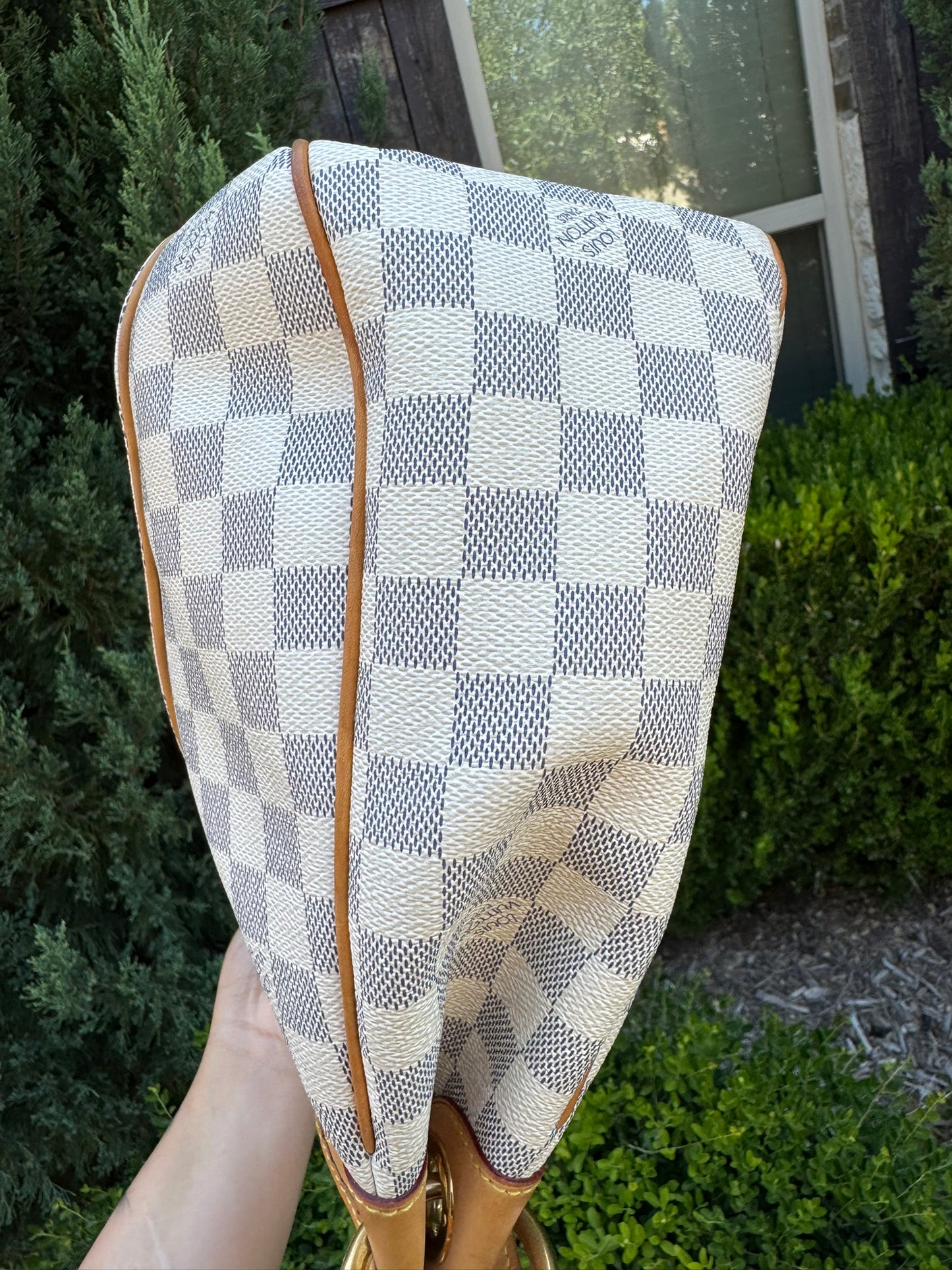 Louis Vuitton Galliera PM in Damier Azur Canvas
