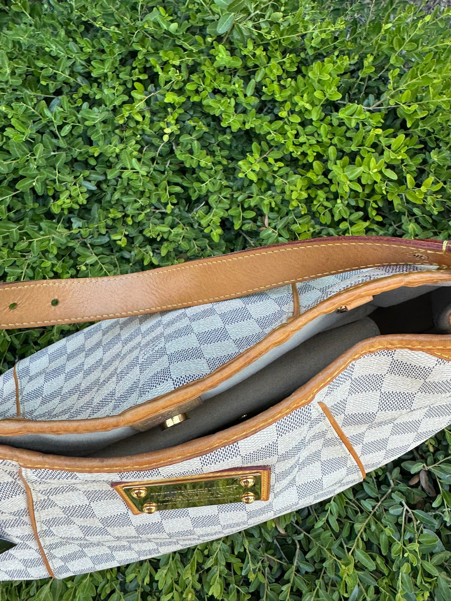 Louis Vuitton Galliera PM in Damier Azur Canvas