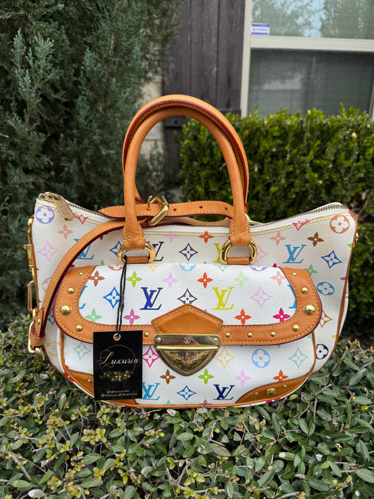 Louis Vuitton Rita Multicolor in Blanc