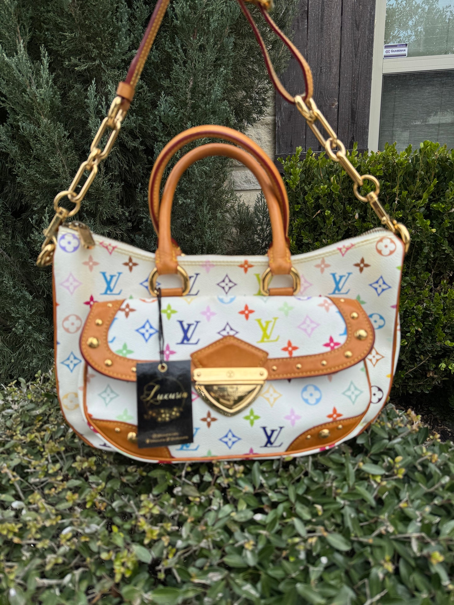 Louis Vuitton Rita Multicolor in Blanc